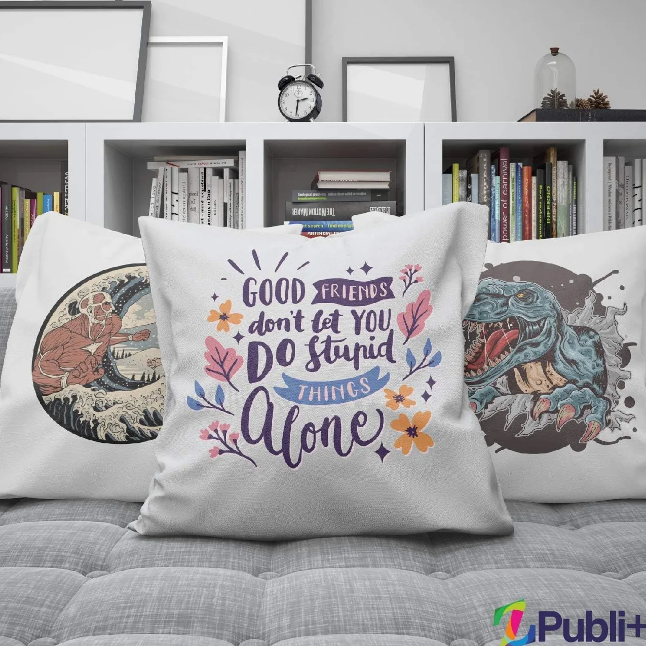 Cojín Personalizado 45x45 con Relleno, Cremallera, 2 Caras, Foto y Texto - Regalo Original Aniversario