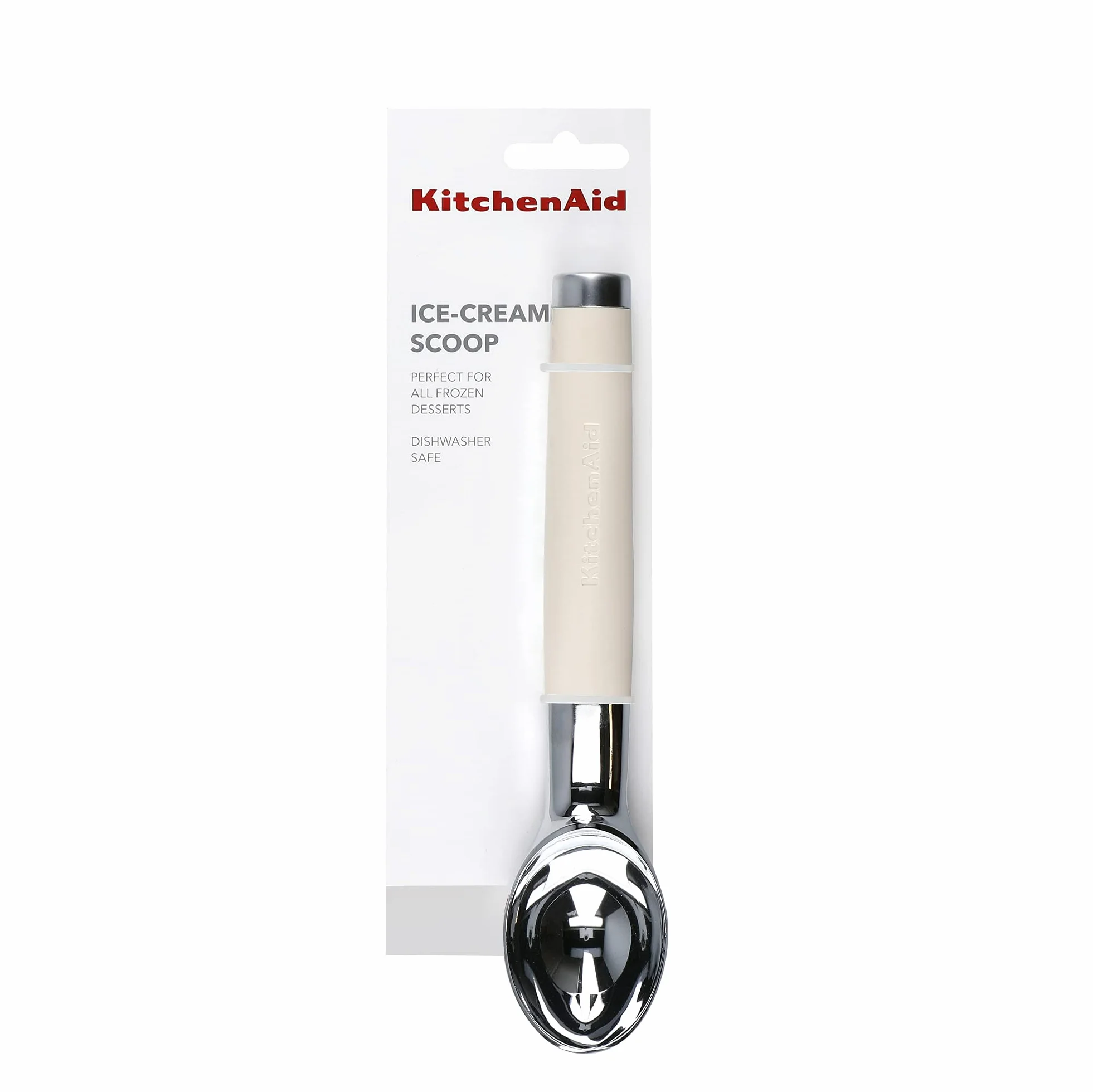 KitchenAid Cuchara para Helado Apto para Lavavajillas Crema de Almendras