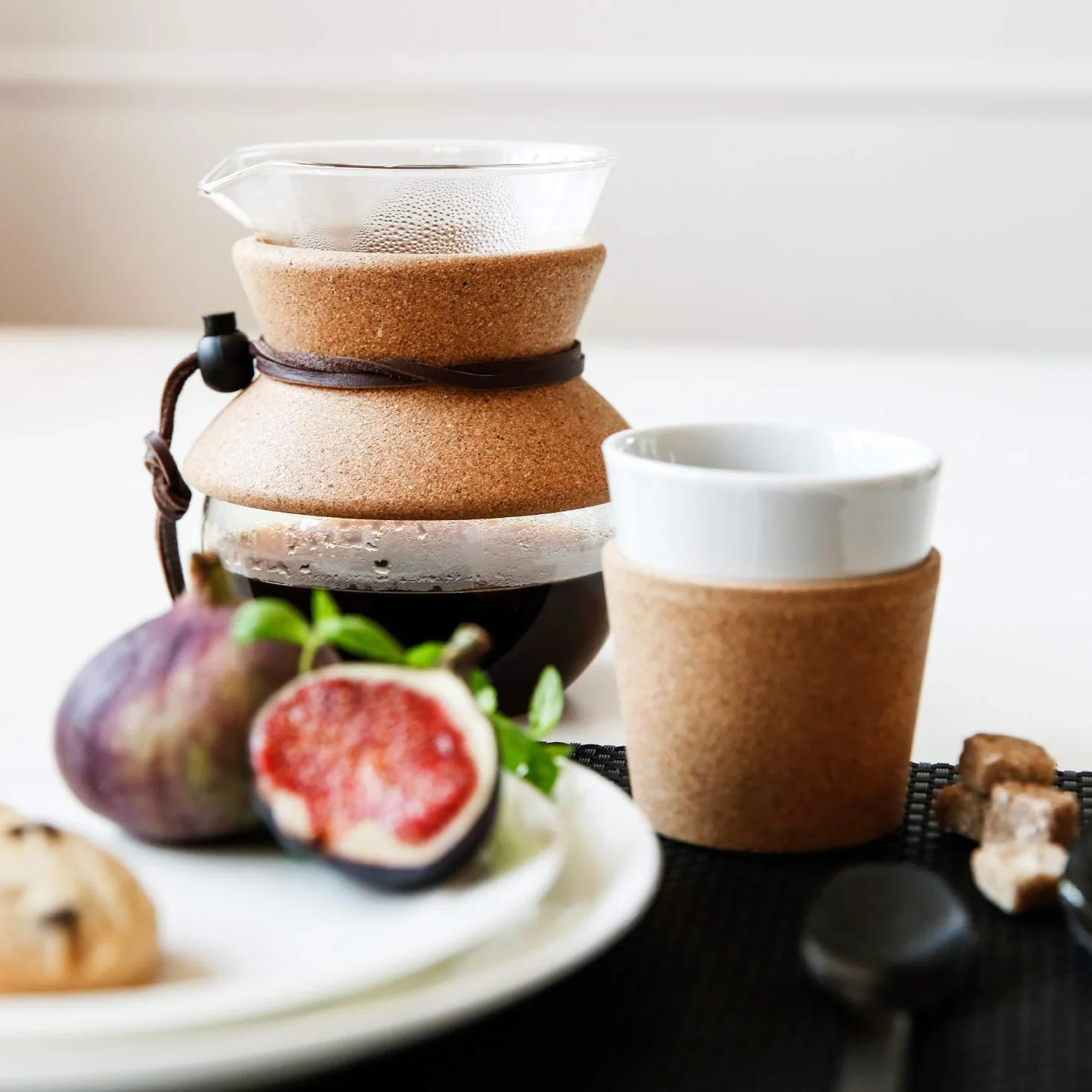 Pour over: cafetera de goteo con filtro dorado, 0.5 l