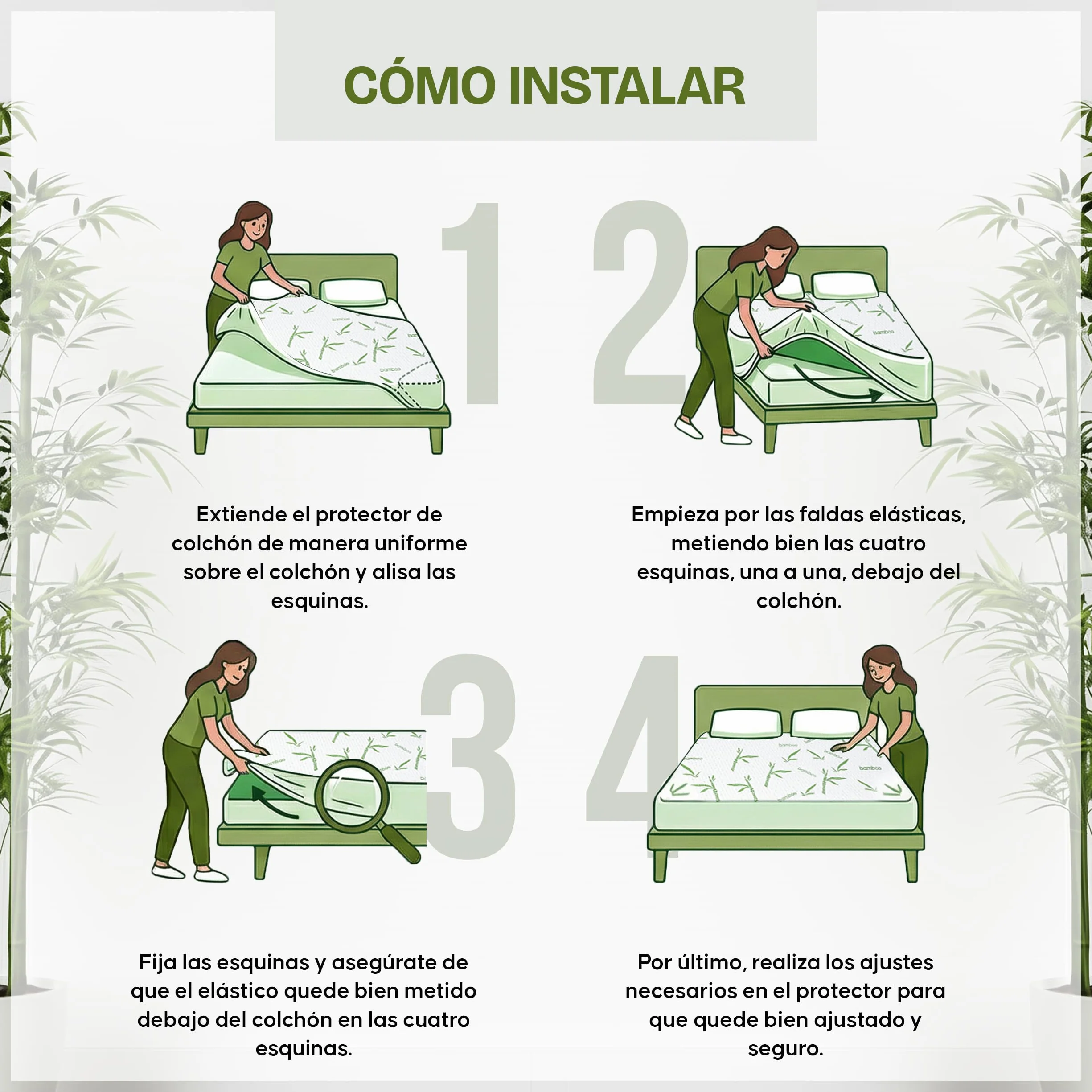 Utopia Bedding Protector de Colchón 150 x 200 x 30 cm Impermeable, Viscosa Premium, Certificación Oeko-Tex, Cubre Colchón Transpirable, Elástico En Todo