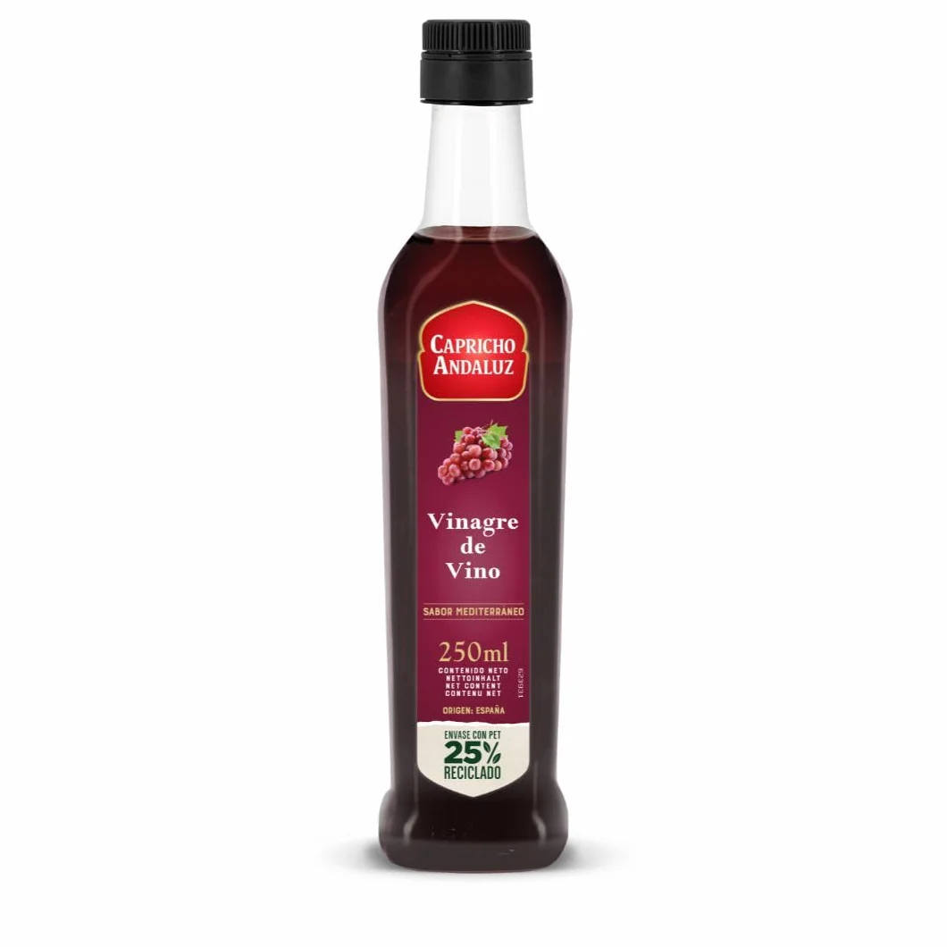 Vinagre de Vino PET Flavia Capricho Andaluz 250 ml Suave y Equilibrado