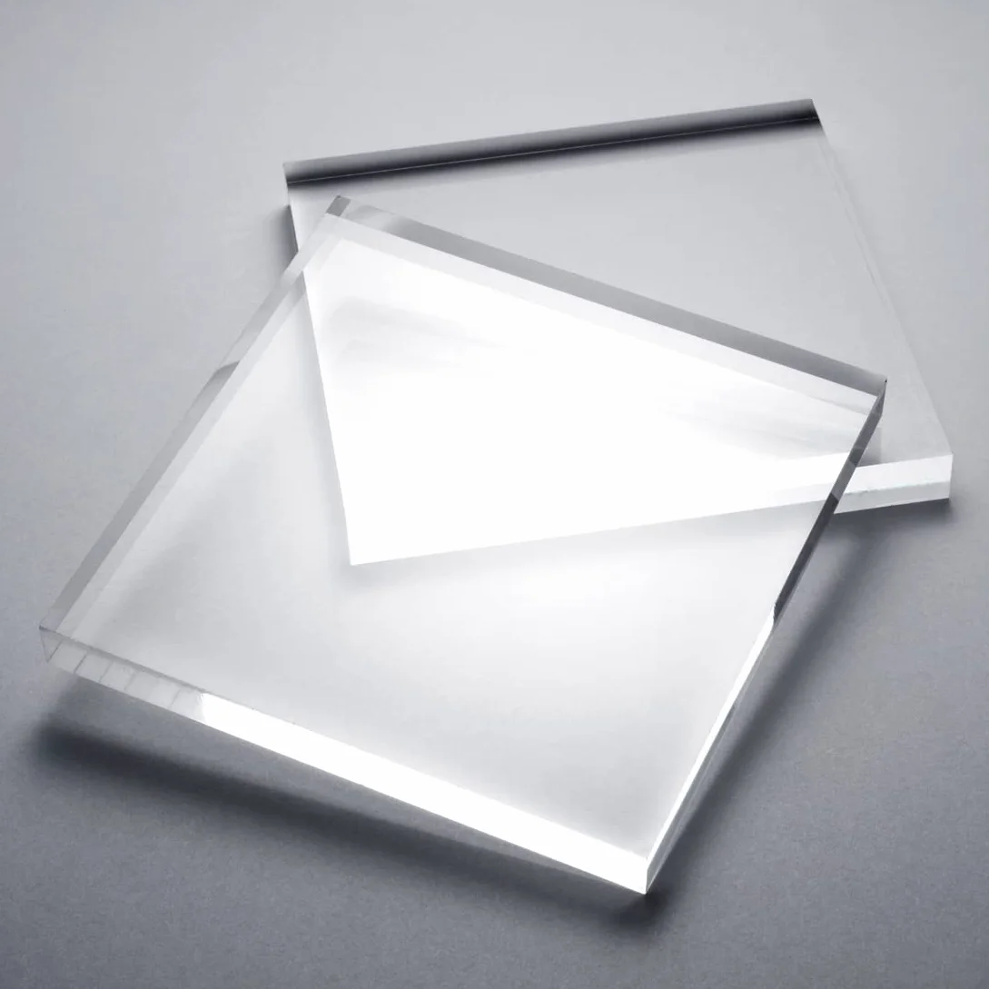 Cristal acrílico 65 x 65 cm (650 x 650 mm) 2 mm transparente brillante corte a medida