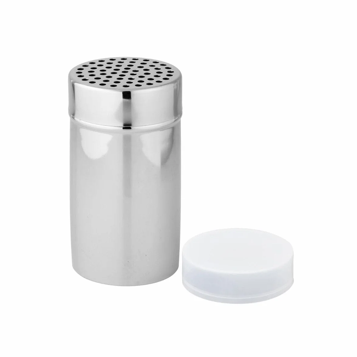 Fackelmann Salero de cocina acero inoxidable 400ml 7x7x13cm