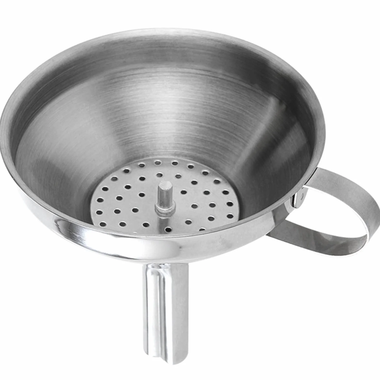 Embudo Funcional de Acero Inoxidable for Aceite de Cocina, Embudo de Miel con colador/Filtro Desmontable for Herramientas de Agua líquida y Perfume