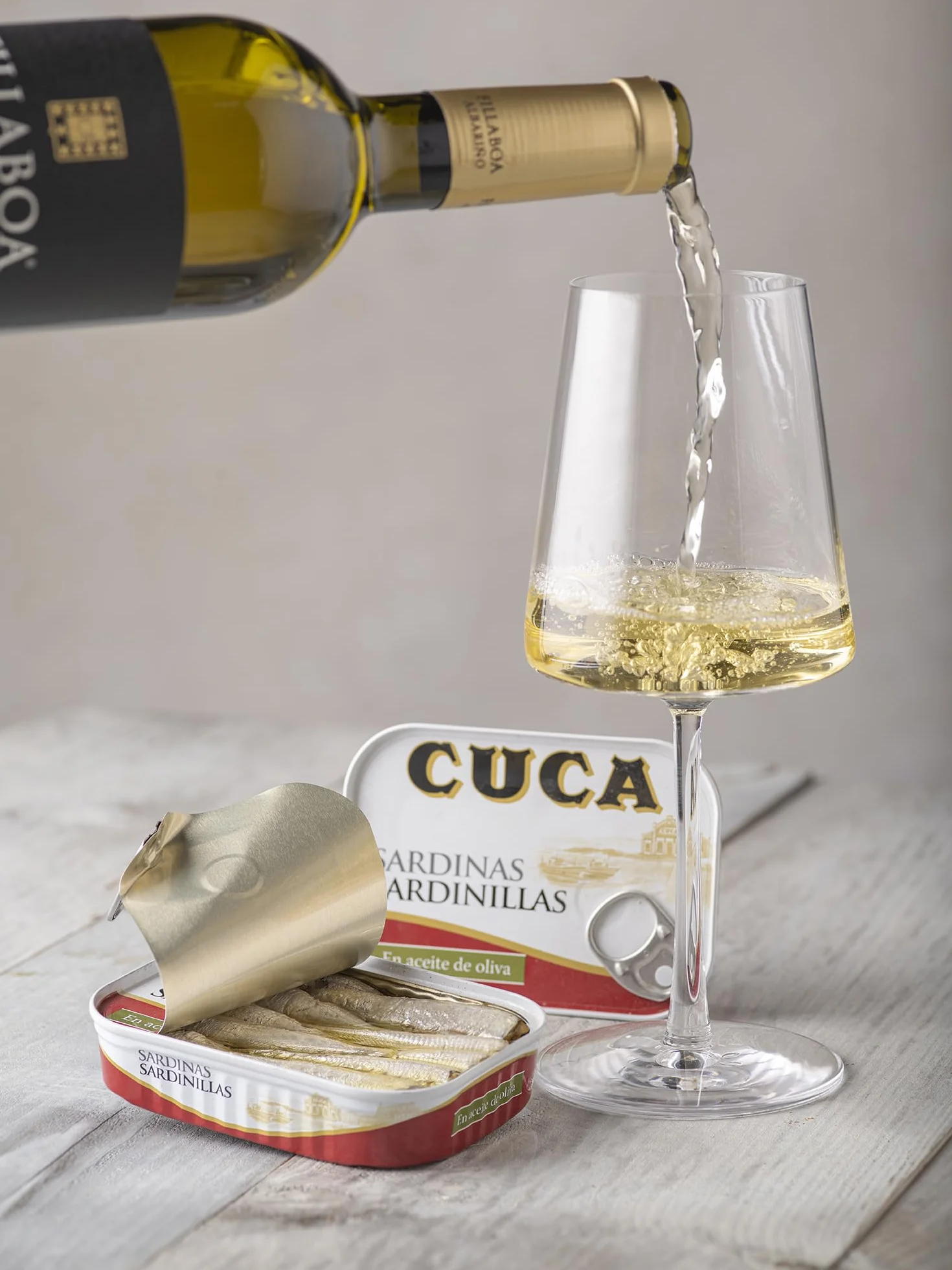Cuca Sardinillas en aceite de oliva, 3 latas de 115gr