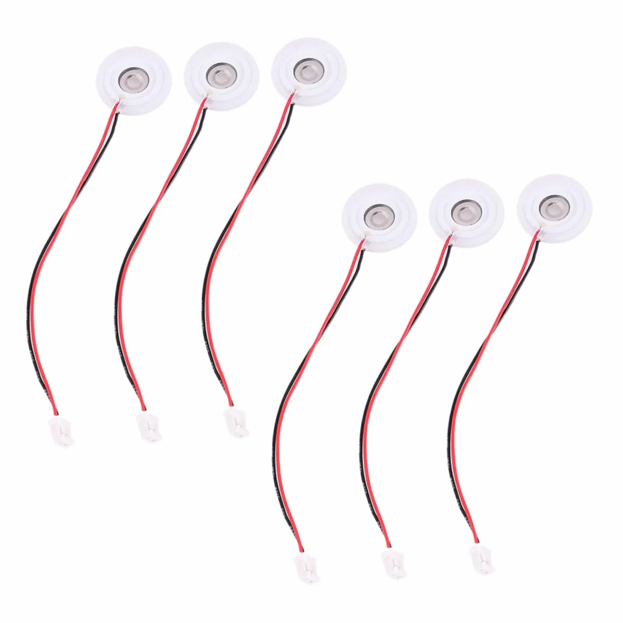 6 Piezas Tableta Atomizadora Fuente Kit De Reparación De Discos De Repuesto Humidificador Disco Generador De Niebla Ultrasónica Cerámica Máquina De Aromaterapia