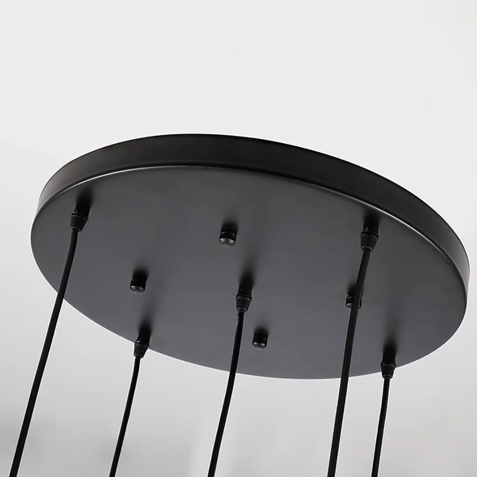 luces larga colgantes luz de techo Colgante Luz Lighting Modernas Sala Casa Dúplex Lámpara Creativa Apartamento Escaleras Lámparas Iluminación Decorativas Villa E27 LED,5 Lights