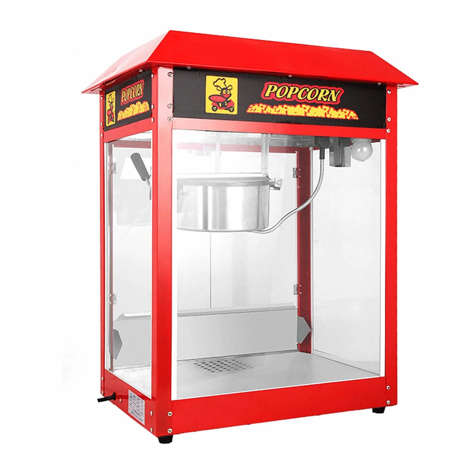 Máquina de Palomitas de maíz, Fabricante de Palomitas de maíz Comercial, máquina de Palomitas de maíz de Aire Caliente de 1600 W, máquina de Palomitas de maíz de Puesto multifunció