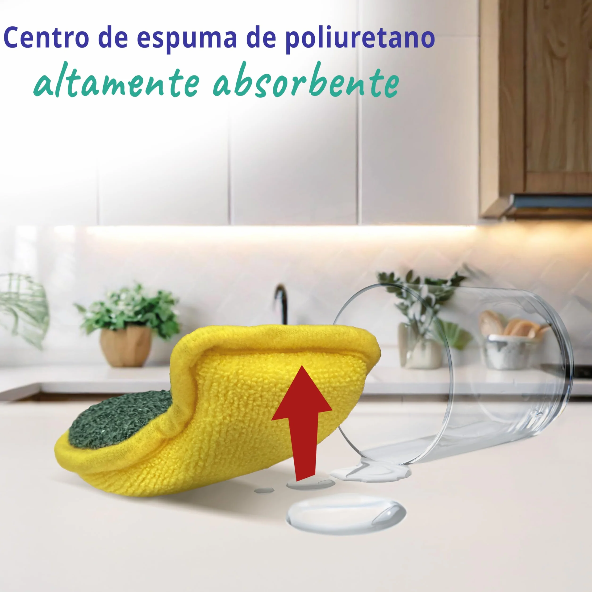 Paño de Limpieza de Microfibra Spontex Microfibre Collection | Bayetas Microfibras Multiusos de Tamaño 30 x 30 cm | 16 Trapos de Cocina