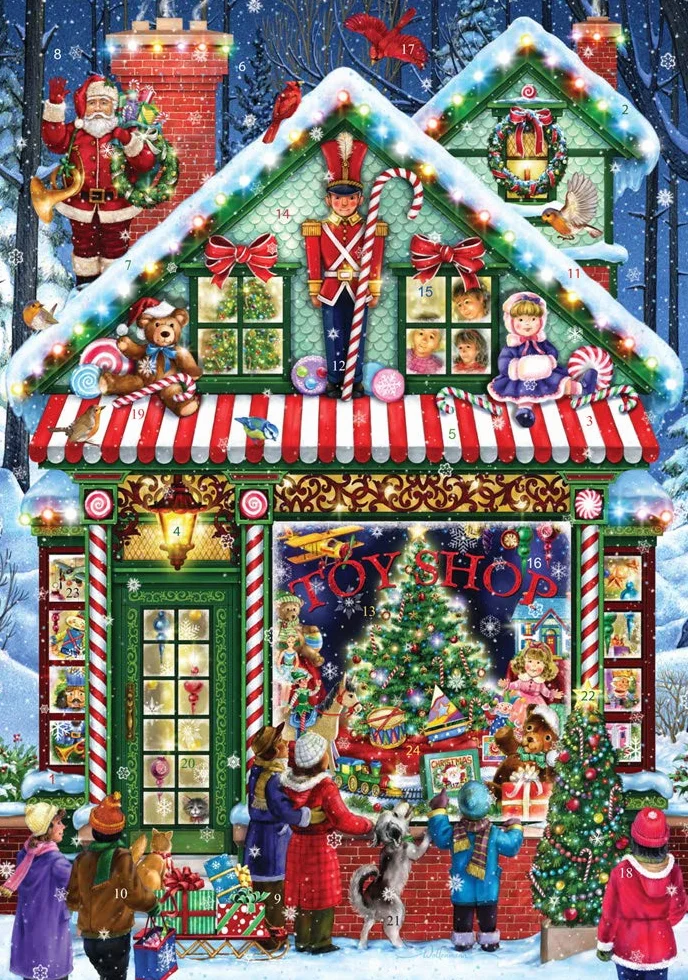 Toy Shop Calendario de Adviento (cuenta regresiva para Navidad)
