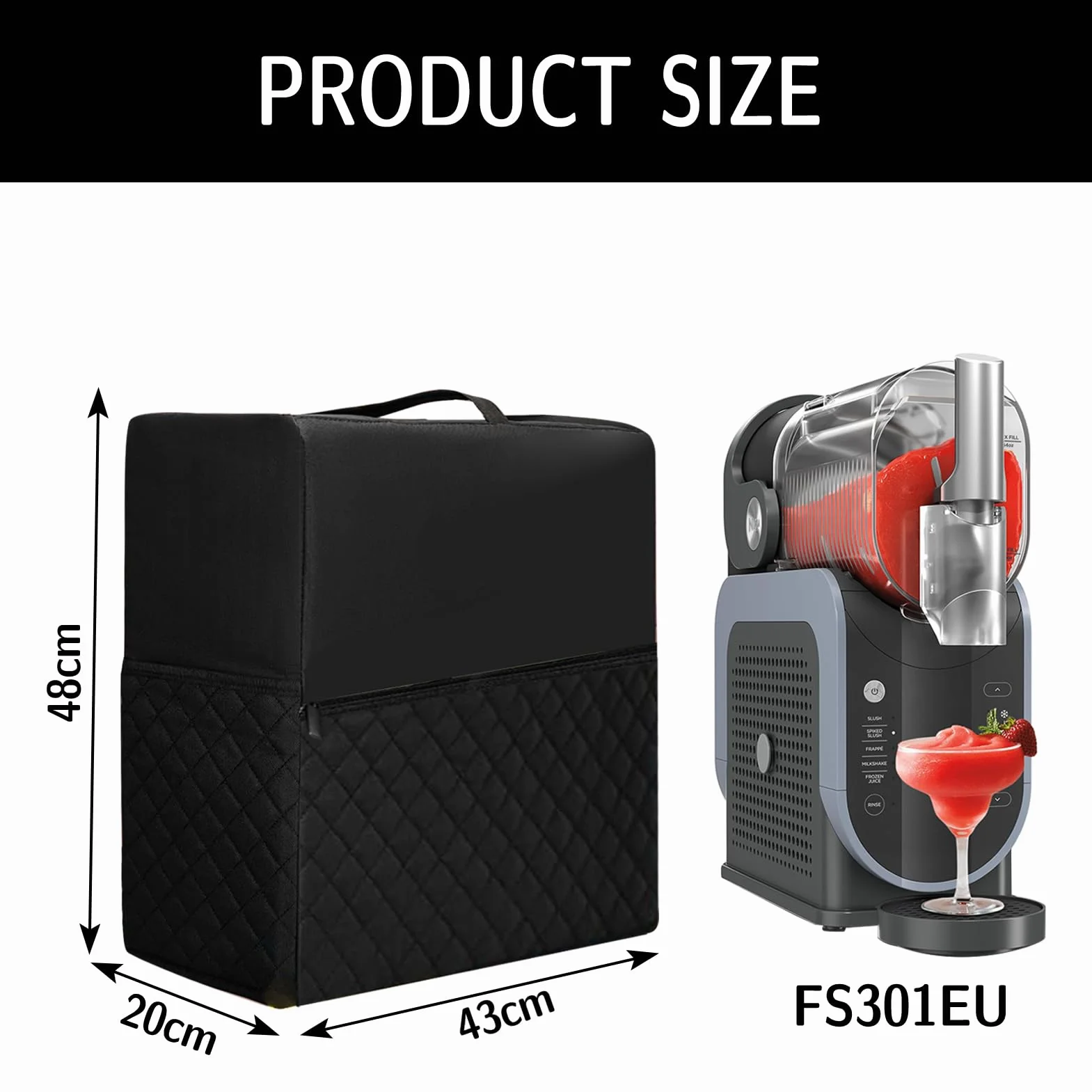 Ninja FS301EU Cubierta para Máquina de Granizado Impermeable Antipolvo