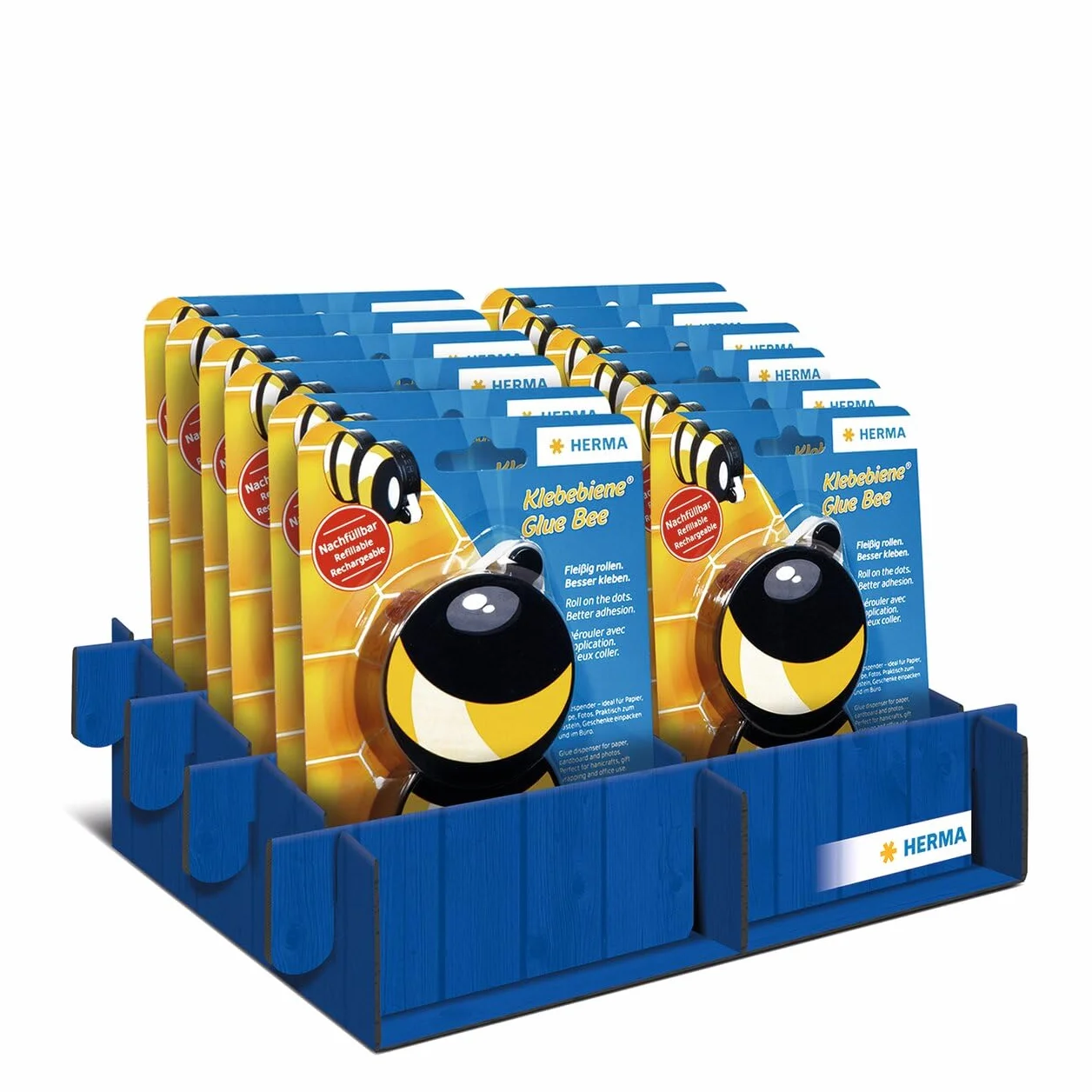 HERMA 1120 1X12 HERMA DISPENSADOR ADHESIVOS ABEJA 15M 1120