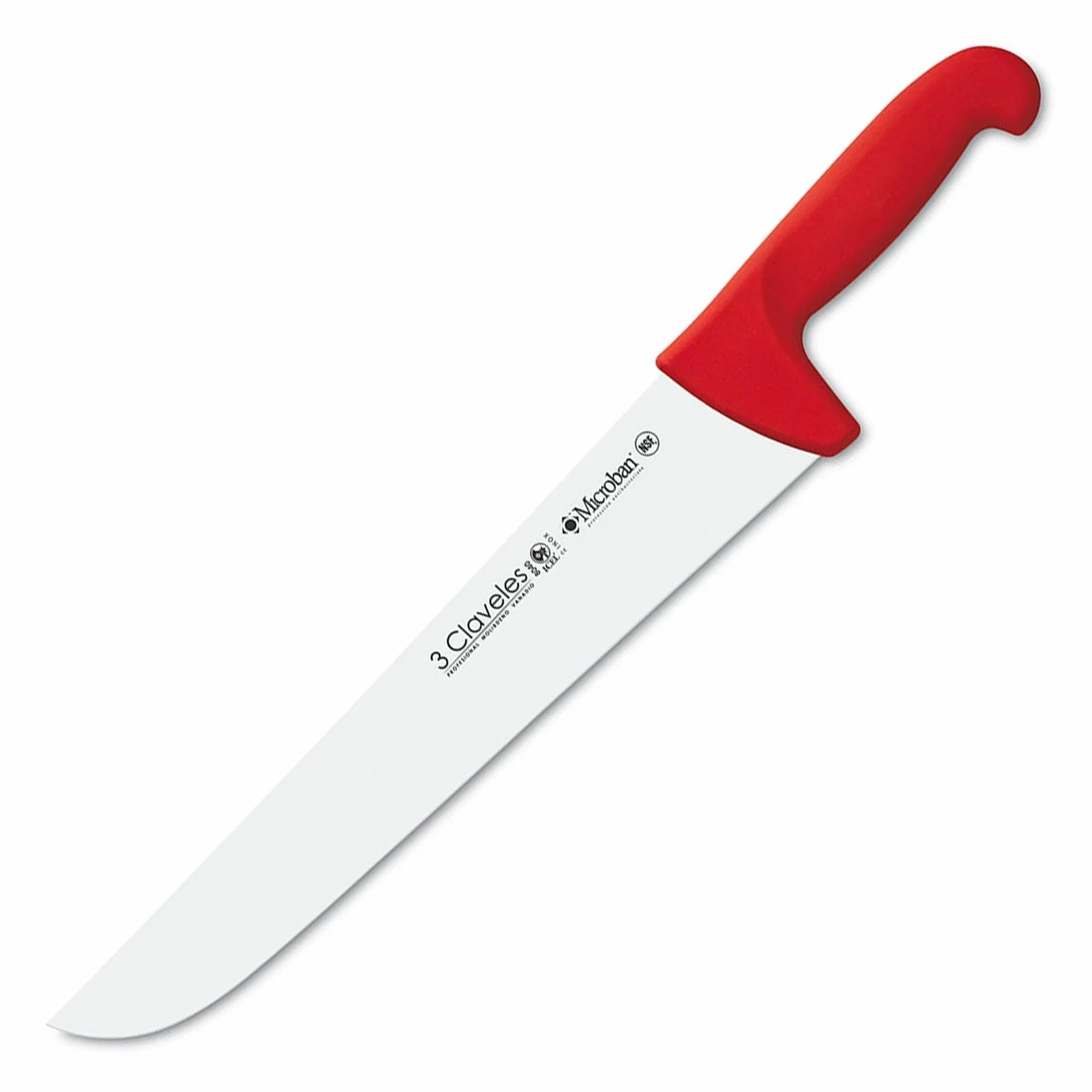 3 Claveles Cuchillo Carnicero Proflex, Acero Inoxidable, 30 cm