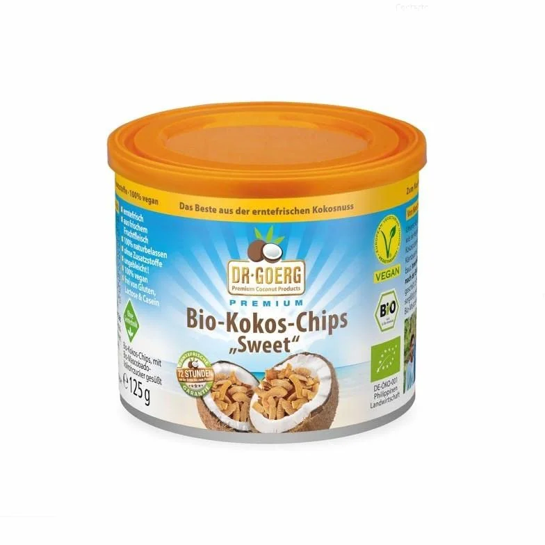 Dr.Goerg Chips de Coco Dulce 125 g