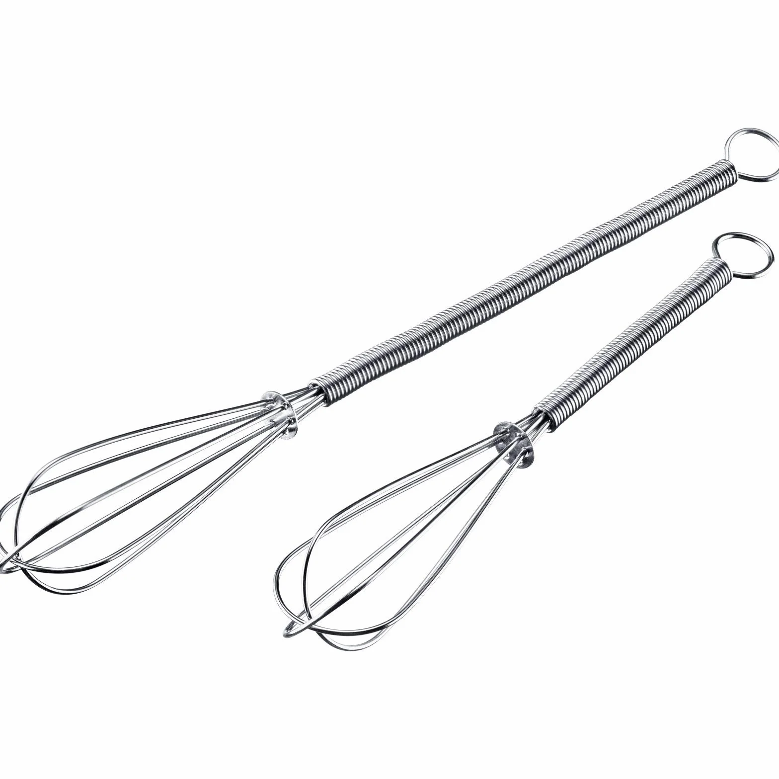 Westmark 2 Mini Varillas batidoras, Acero inoxidable 18/8, 15 y 20 cm de longitud, Plata, 12472270