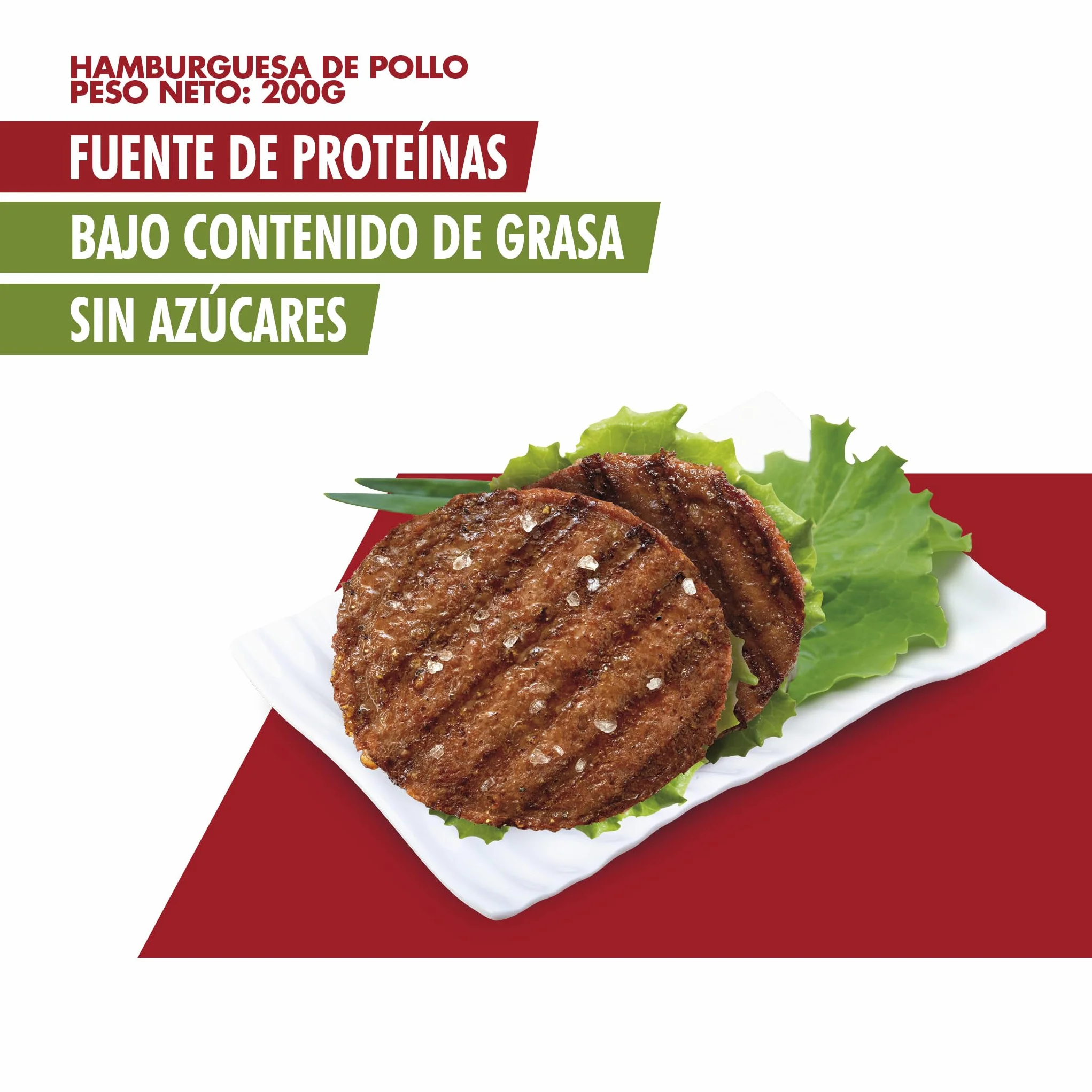 BestDiet Hamburguesa de Pollo Alta en Proteina 3 Pack – 24% Proteína, Baja en Grasas, Keto