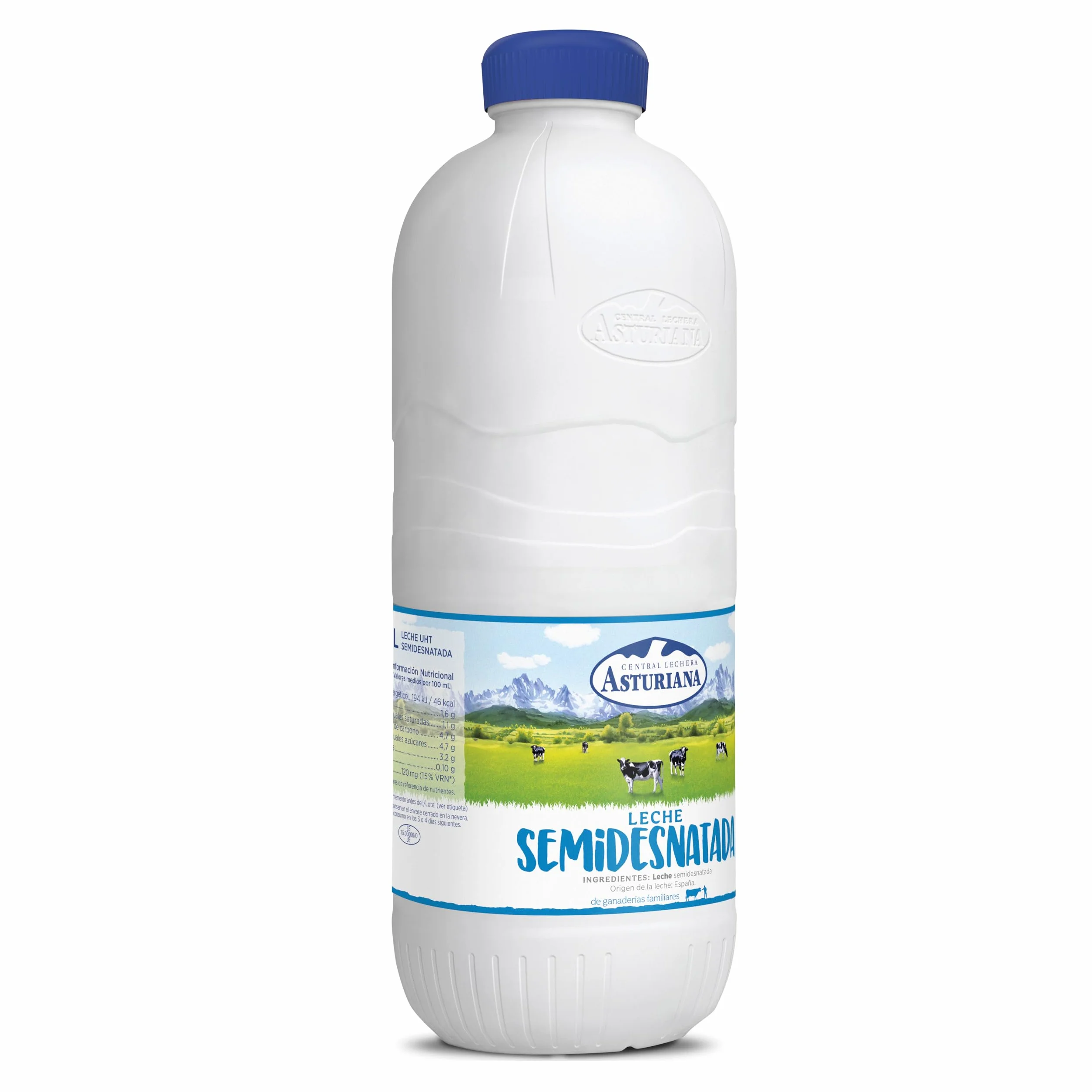 Central Lechera Asturiana Leche Semidesnatada 2.2L