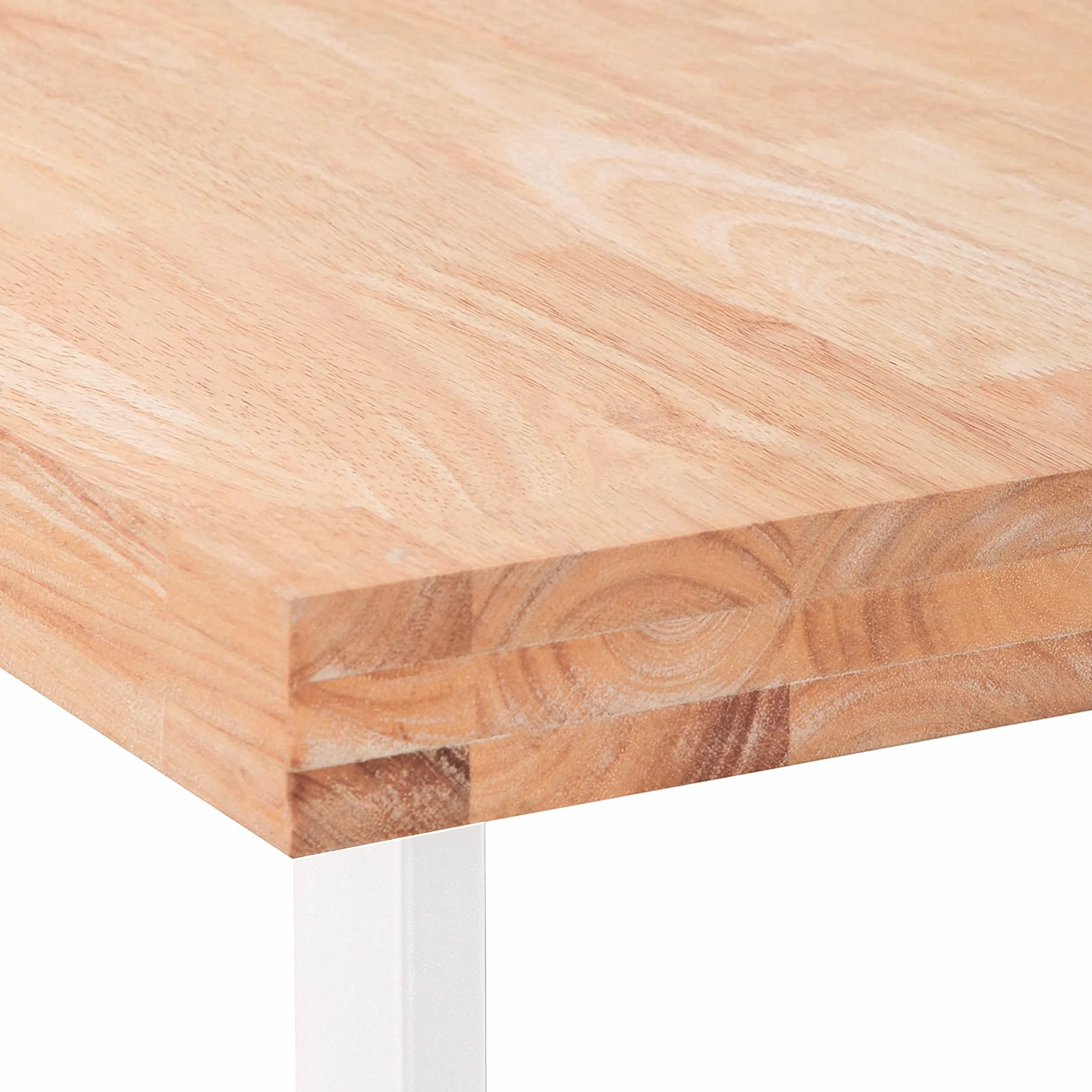 Mesa de Estudio Adec Group Natural Roble Salvaje y Blanco 120x60x73 cm