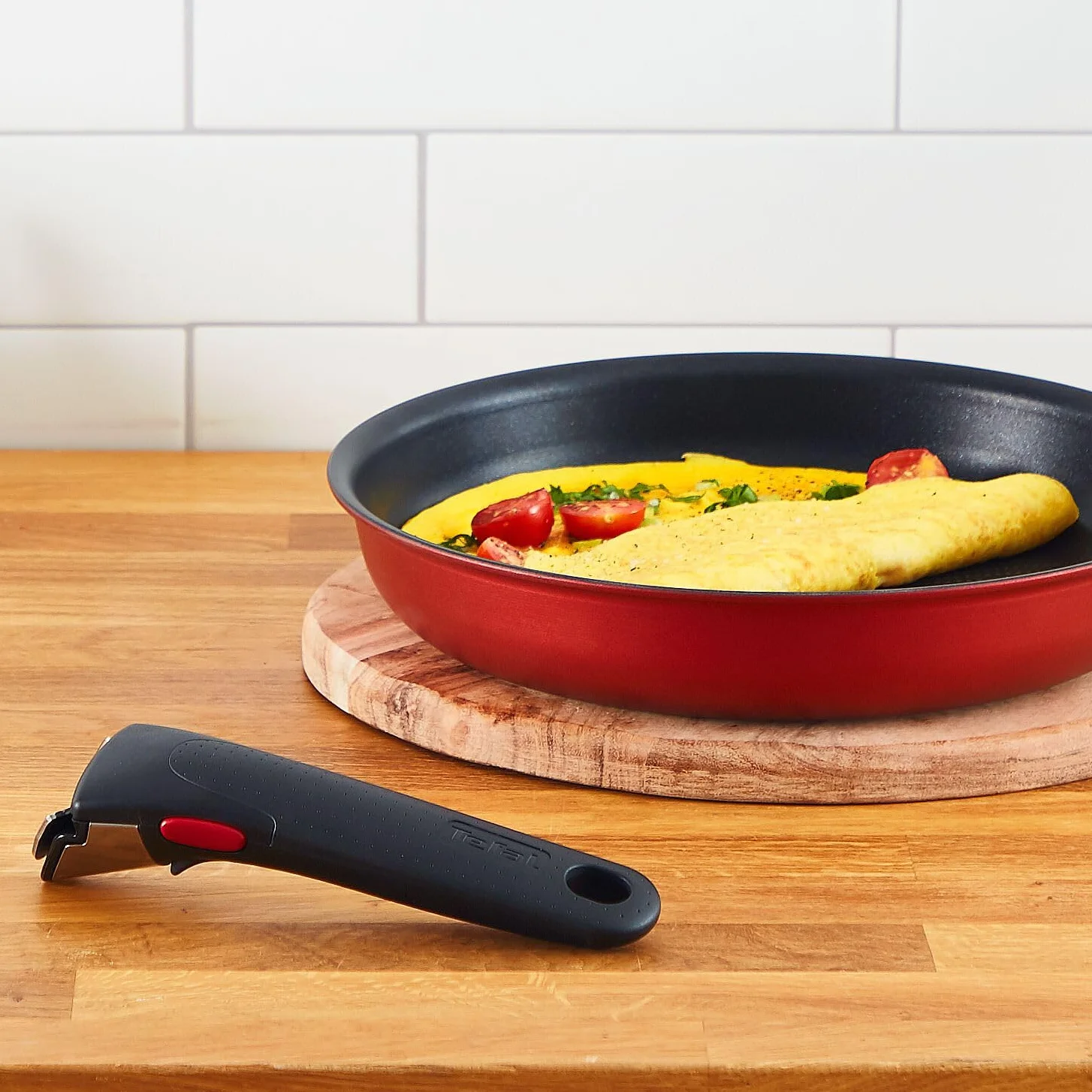 Tefal Mango Ingenio Extraíble Compatible Sistema Fijación 3 Puntos 10 kg Negro Fabricado en Francia