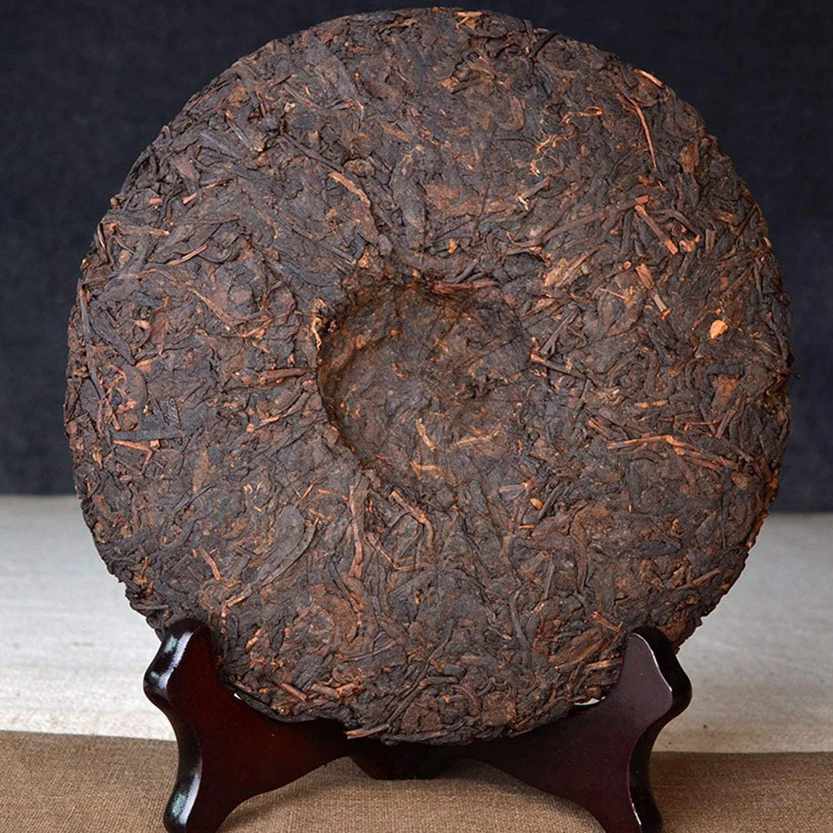 Té Pu-erh Maduro 357g Pastel de Té Puer Orgánico Menghai Yunnan