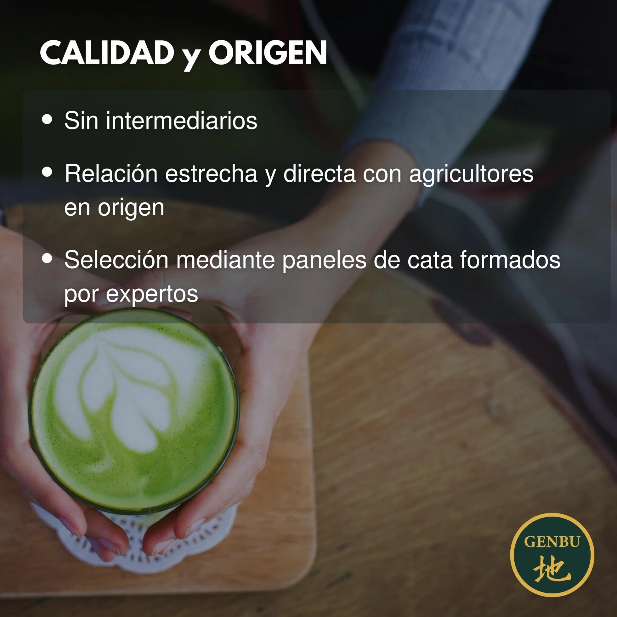 GENBU MATCHA Té Matcha de Grado Ceremonial Premium en Polvo 100% Natural Japonés 100gr