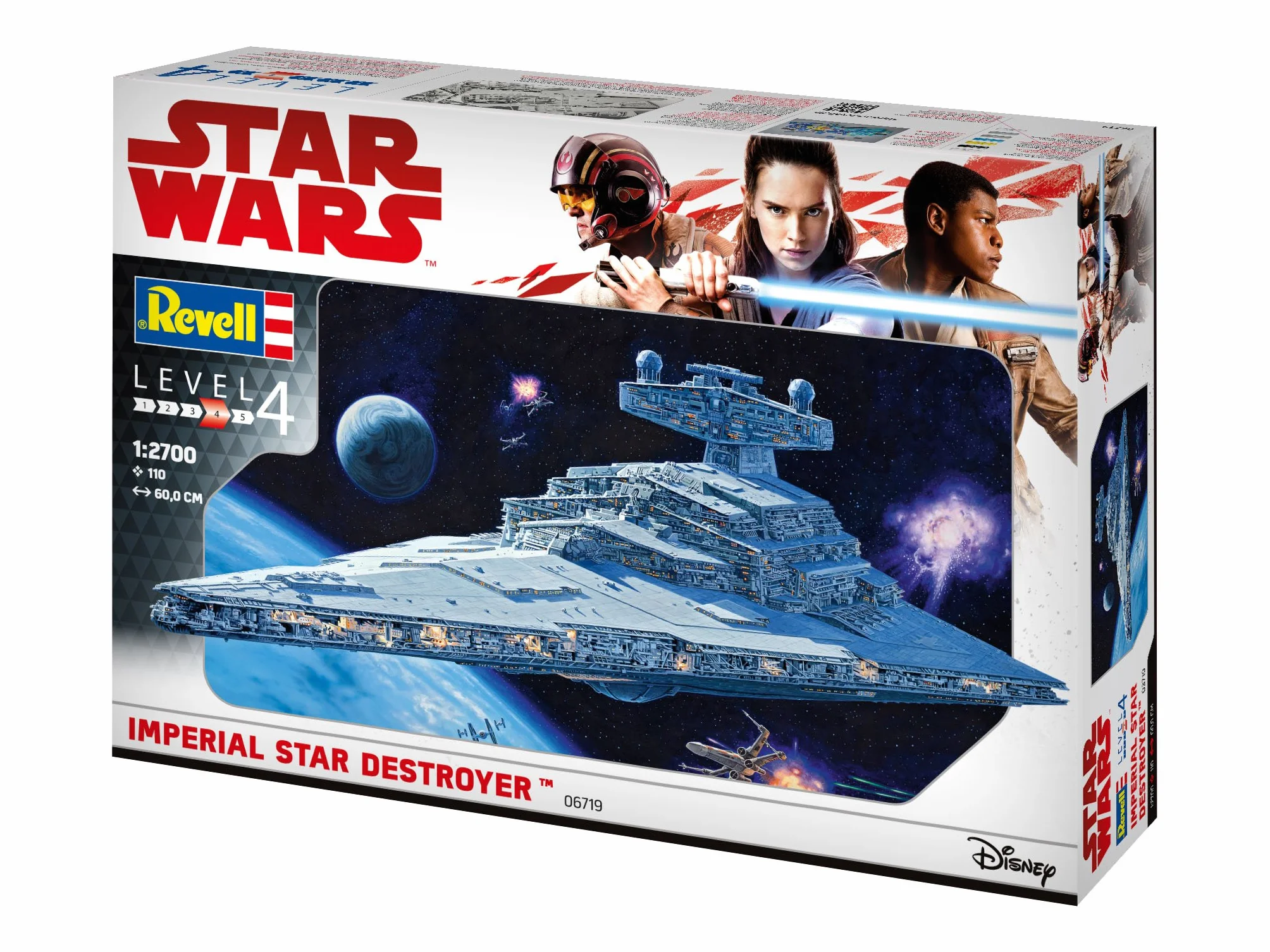 Revell 06719 Maqueta de, Star Wars 1: 2700 – Imperial Star Destroyer, Niveles 4, orginalgetreue imitación con Muchos Detalles
