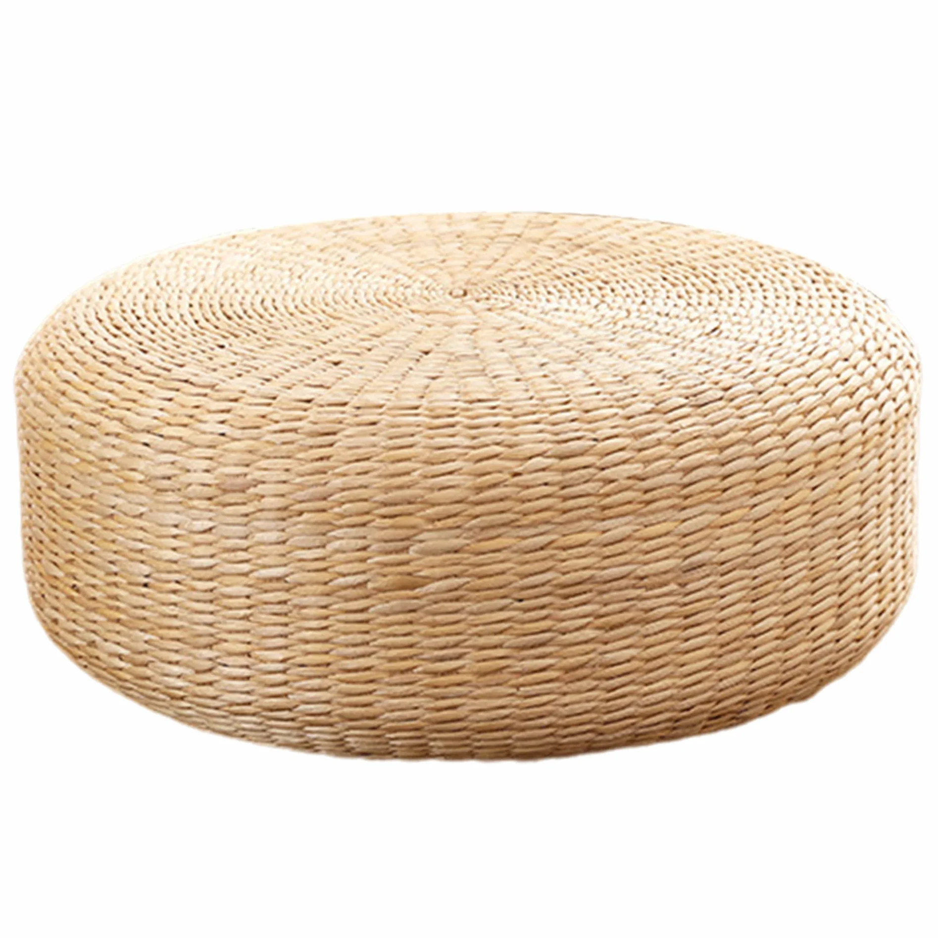 Cojín de Suelo de Tatami, Tejido Natural, 16 Pulgadas, Cojín de Meditación
