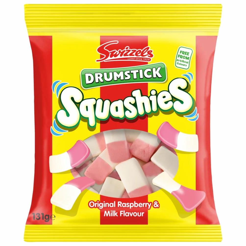 Swizzels Squashies de baqueta 131g