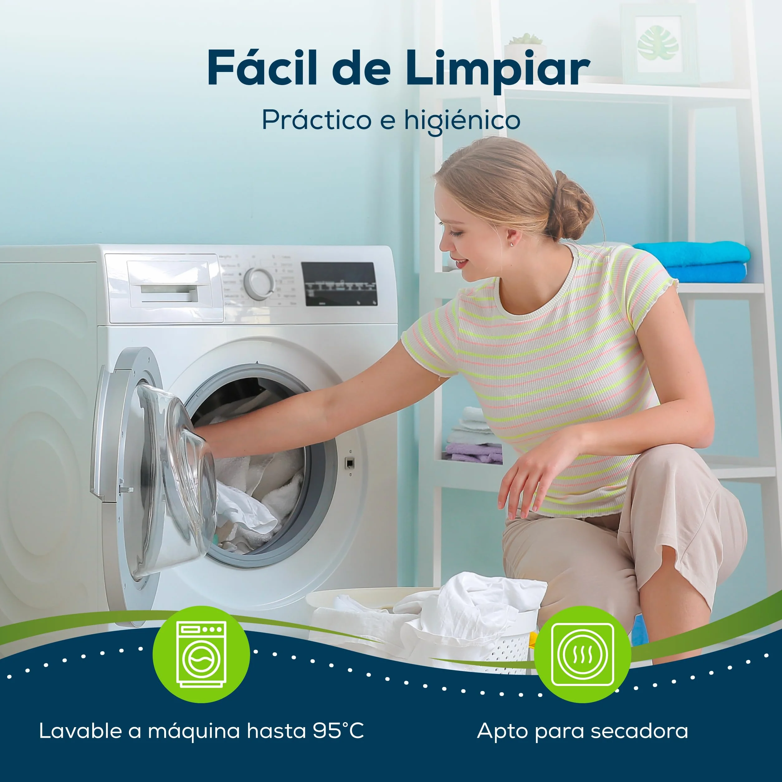 Sensalou Protector de Colchón Impermeable 80x180 cm – Sábana Bajera Ajustable Antialérgica y Transpirable, para Niños y Jóvenes, Lavable A 95 °C, Protección Incontinencia y Sudor