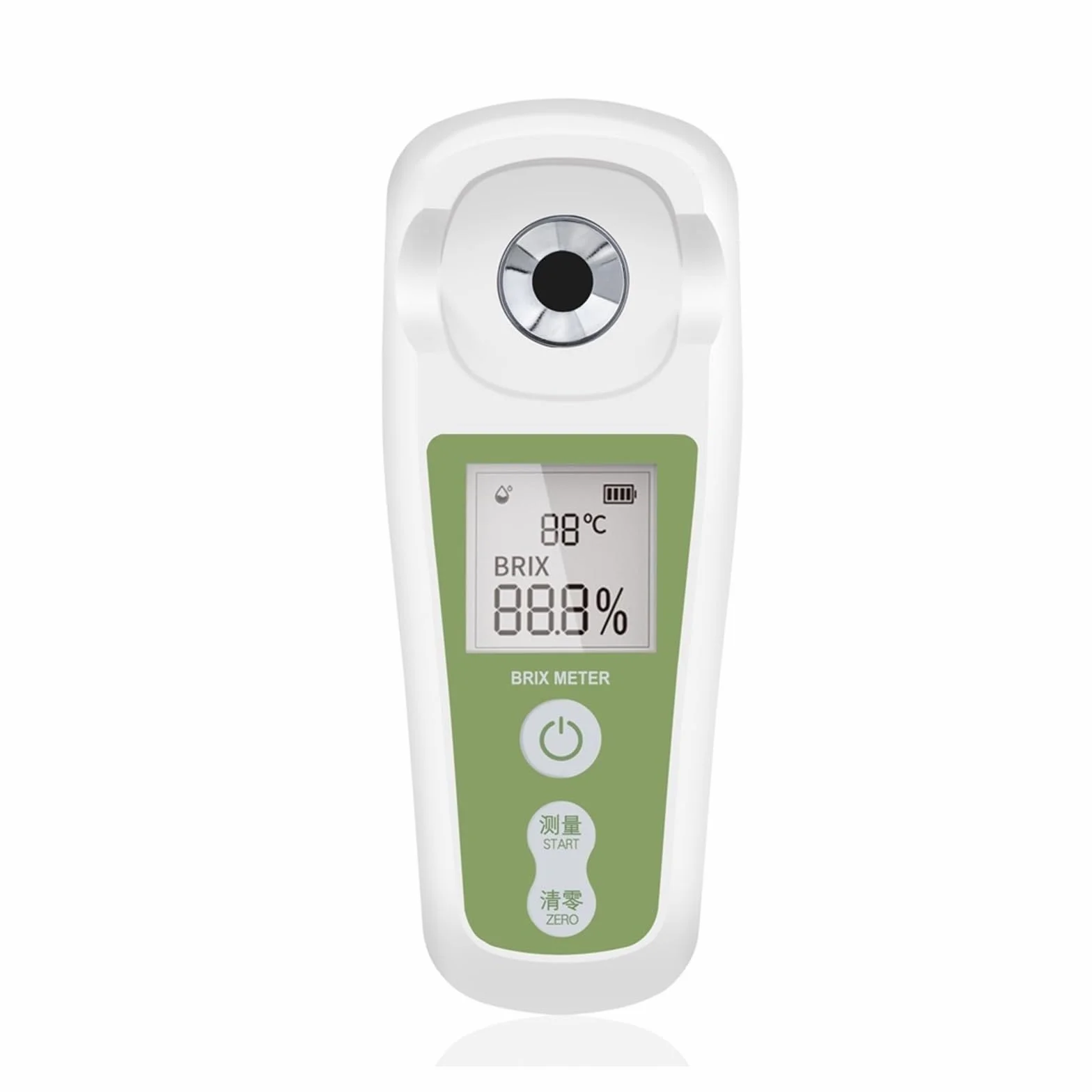 Refractómetro Brix, refractómetro medidor Brix, Refractómetro medidor de azúcar refractómetro vino cerveza Alcohol fruta concentración hidrómetro densitómetro sacarimetro para medir el contenido de az