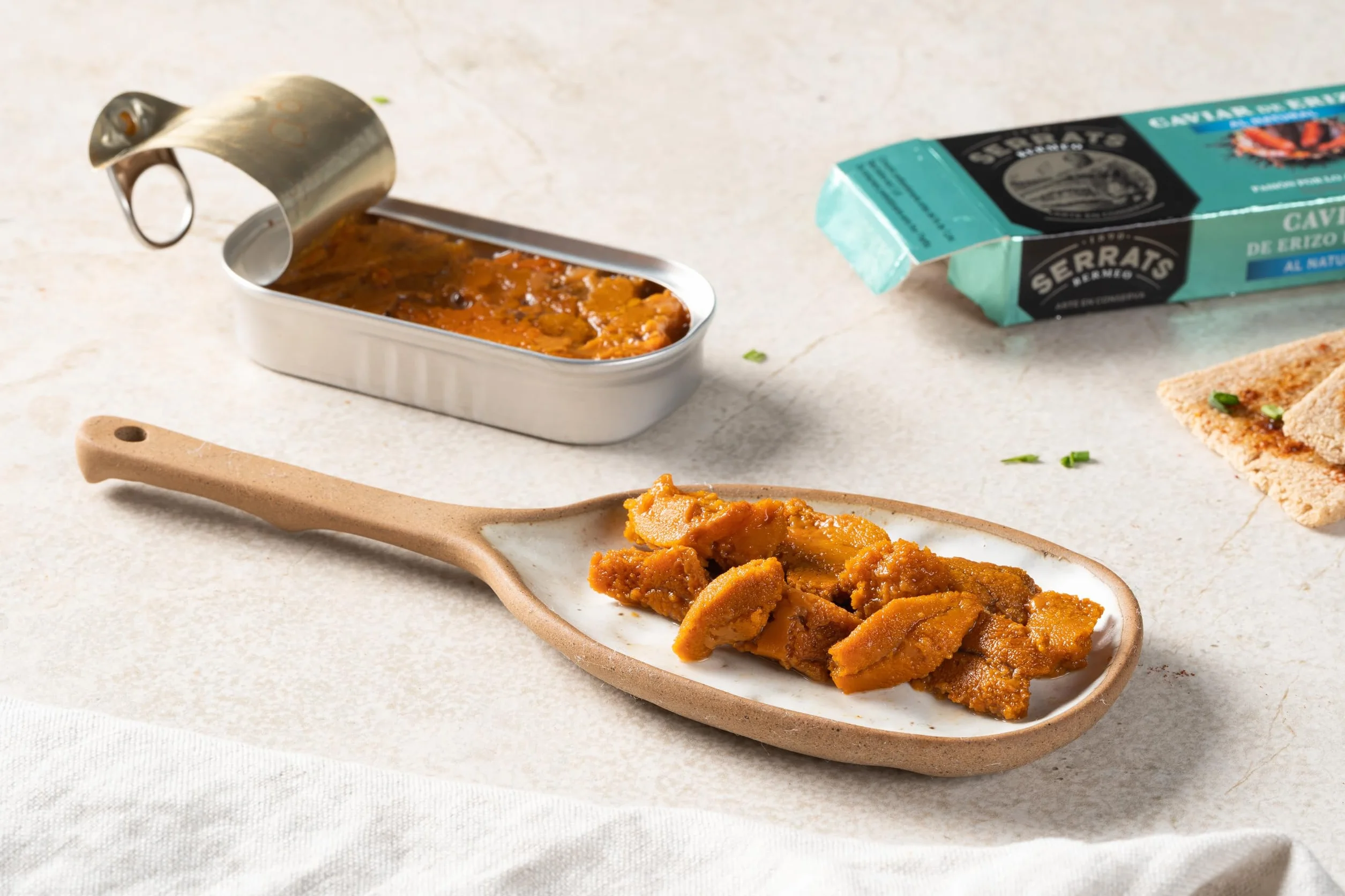 Conservas Serrats Erizo de Mar al Natural Lata 50g