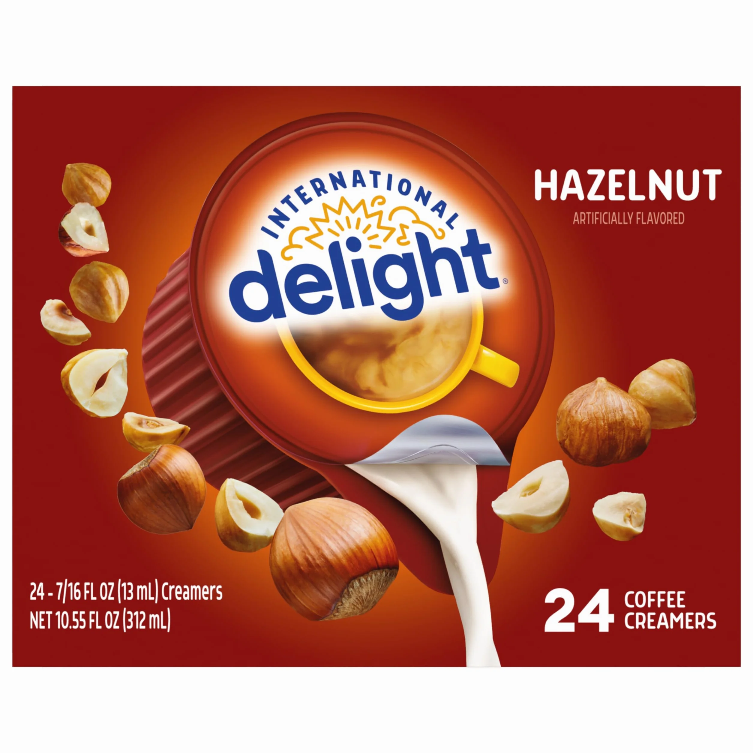 International Delight Crema de Café Avellana 24 Unidades