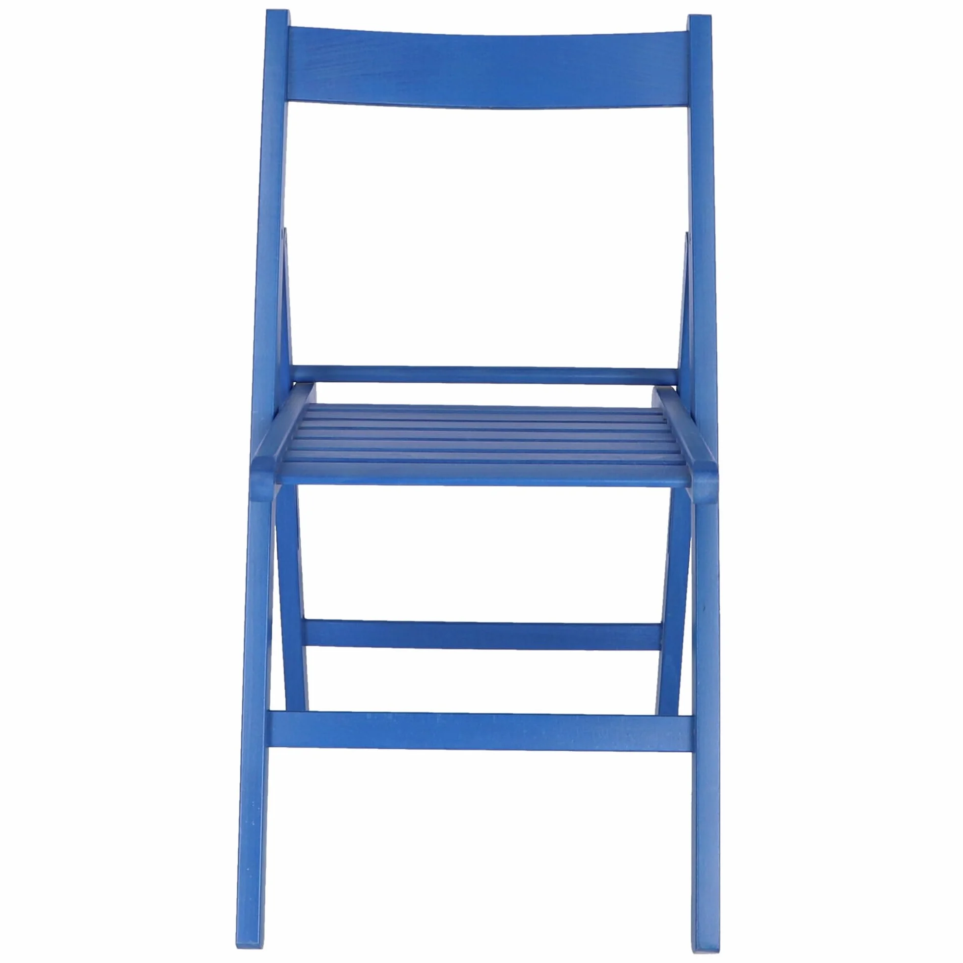 Aranaz | Silla Plegable | Diseño Moderno | Sillas Plegables y Ligeras para Exterior, Jardín o Terraza | Sillón con Reposabrazos y Respaldo | Asiento de Playa | Madera de Haya | Azul | 43 x 47 x 79 cm