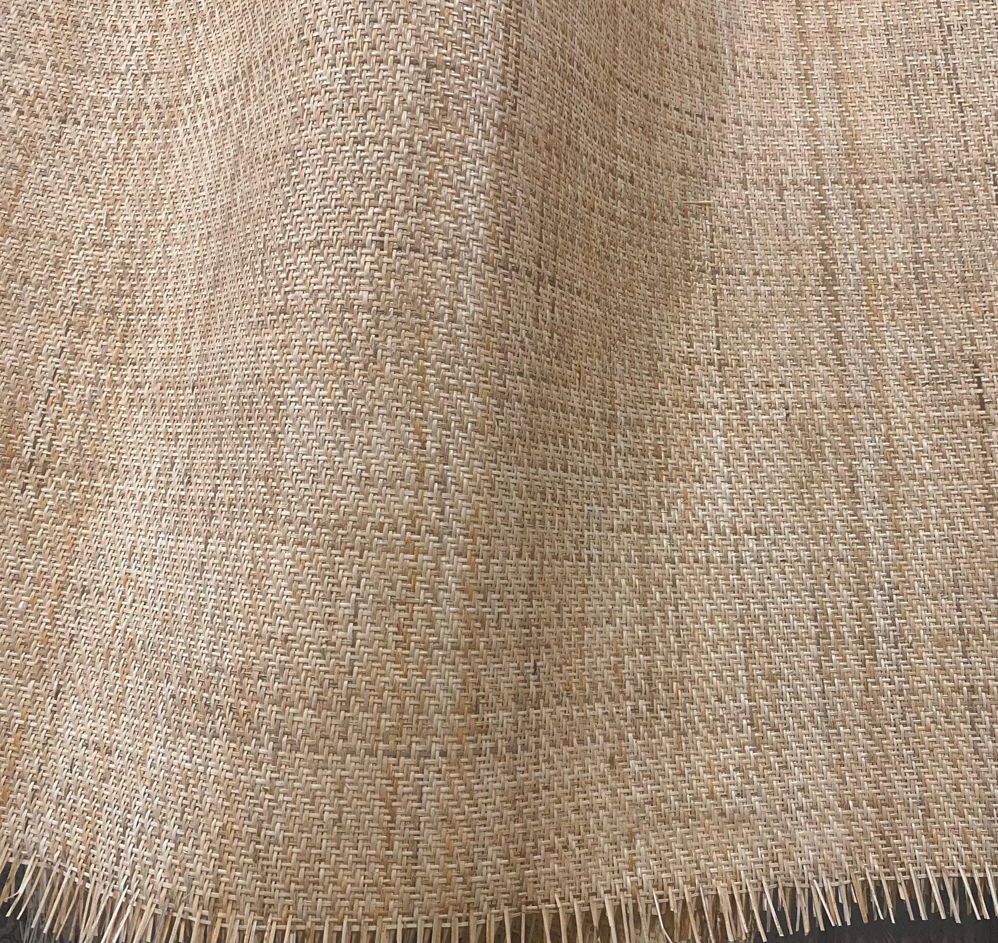 Rollo de Ratán de Caña Rollo de Mimbre Natural, ratan, ratán, 50 x 800cm Rejilla Mimbre Rollo de Malla de Ratán Cruz Tejida de Mano, Ratan Natural por Metros Correa de Caña para Tejida para Sillas
