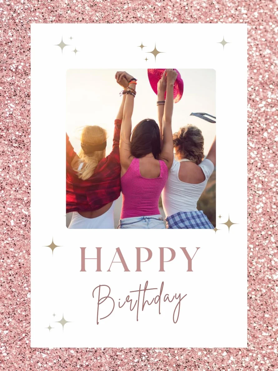 Etiquetas personalizables para botellas de vino (paquete de 2)- Happy Birthday - Añade tu foto - regalo único - Cumpleaños - Etiqueta personalizada - Regalo personalizado