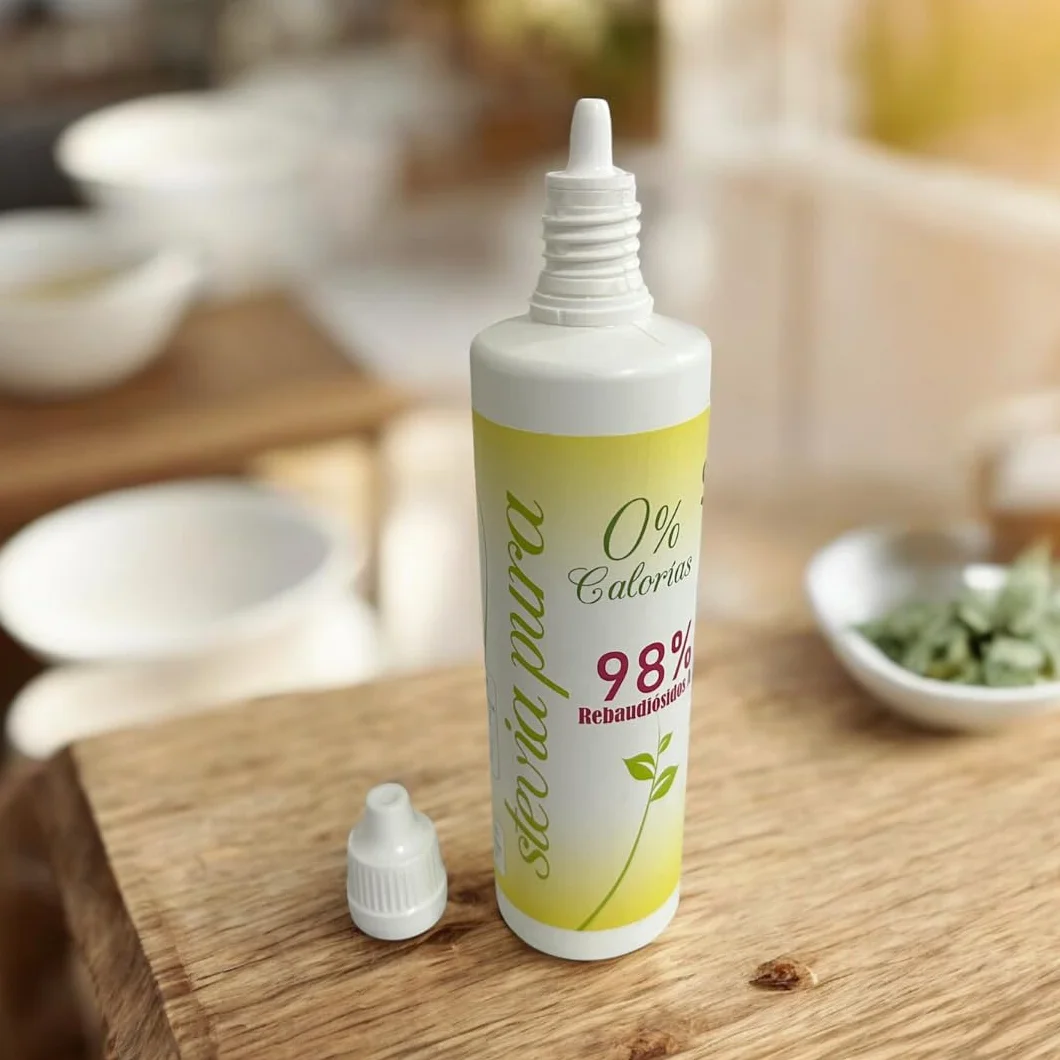 Stevia Gallega Pure Green Stevia Líquida Edulcorante Vegano Sin Calorias 90 ml