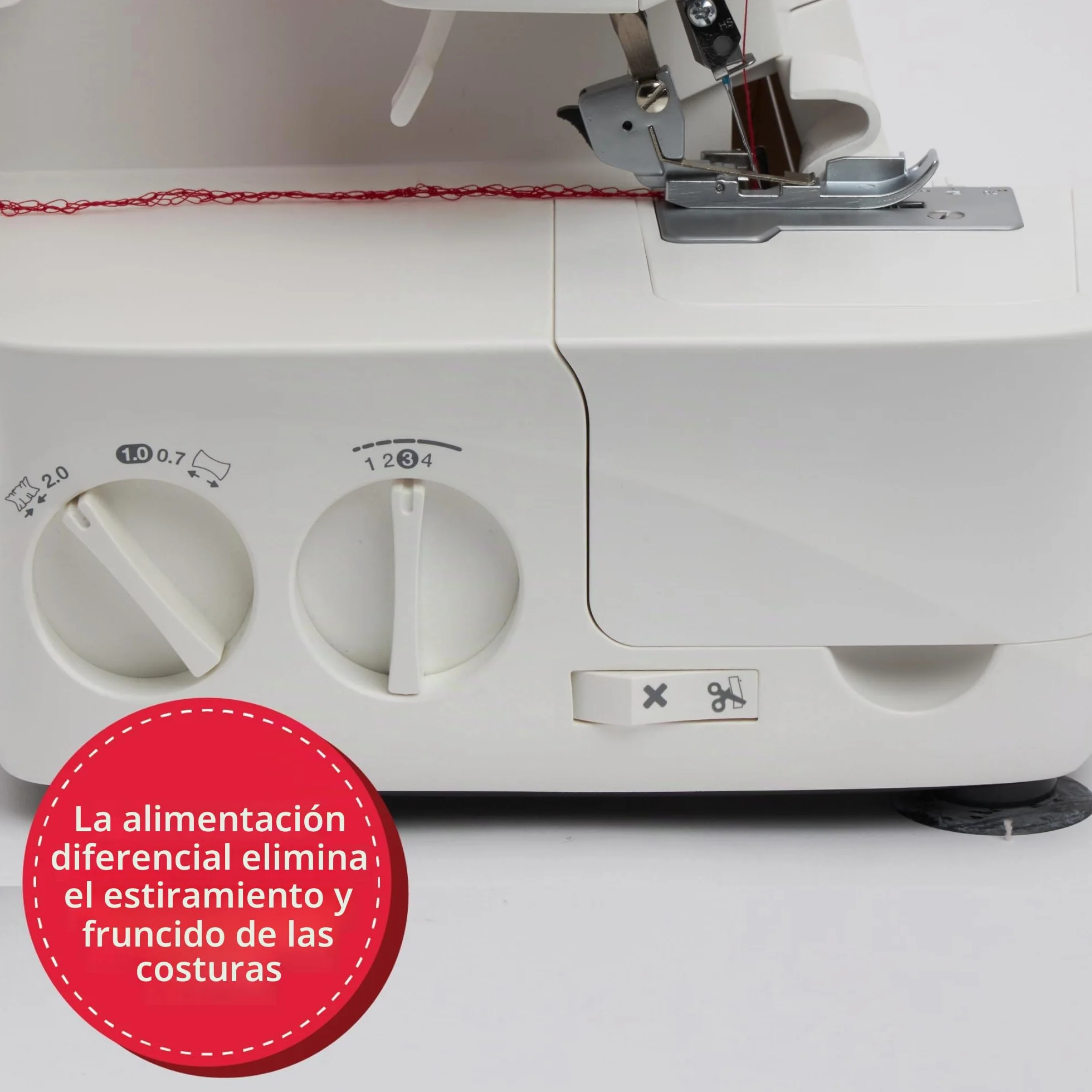 SINGER S14-78 Serger, blanco