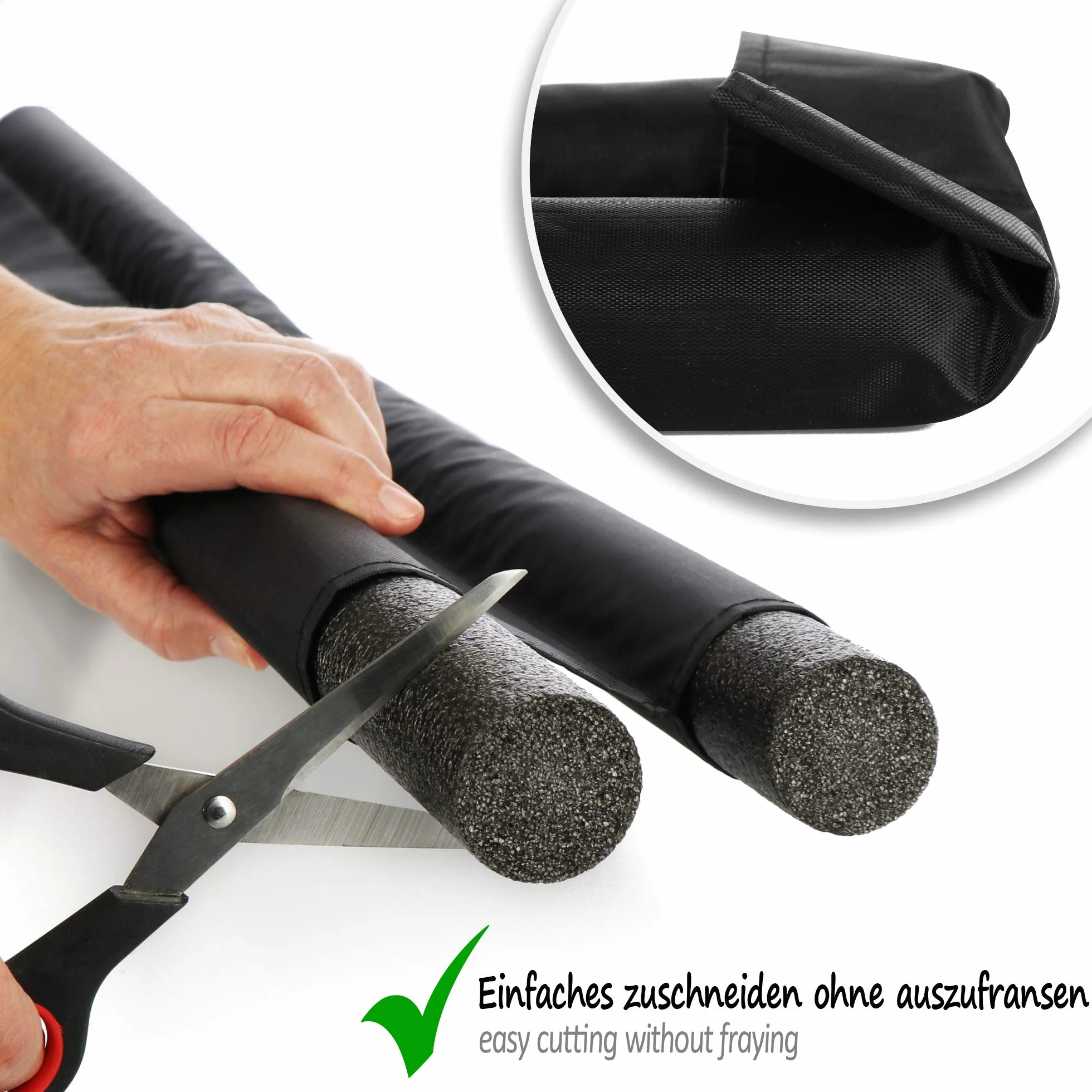 COM-FOUR® 3X Burletes para Puerta - Junta Inferior de la Puerta - Tope con Doble Junta - Protección contra Corrientes de Aire y Ruido - 86 cm (003 Piezas)