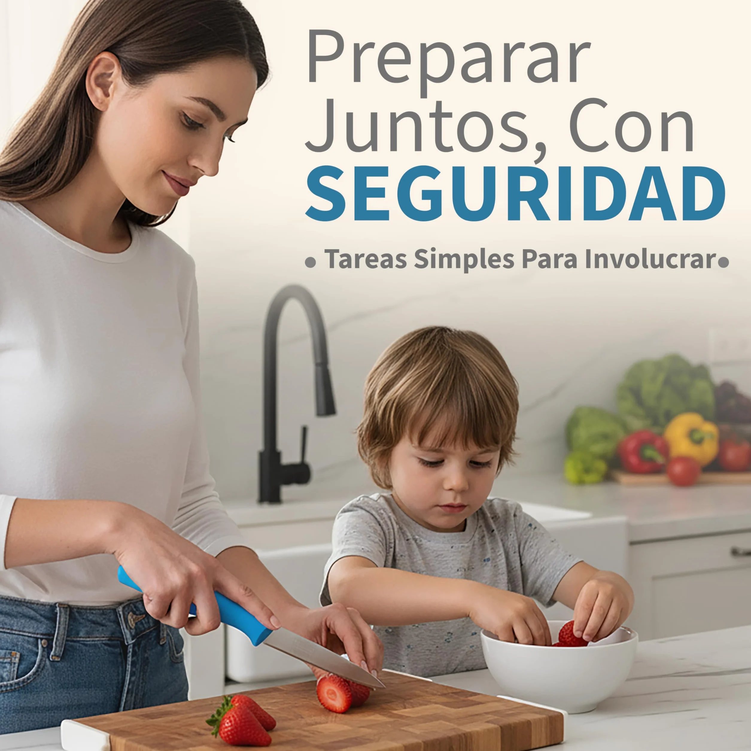Cuchillos de Cocina Acero Inoxidable Pack 6 Piezas Aptos Lavavajillas