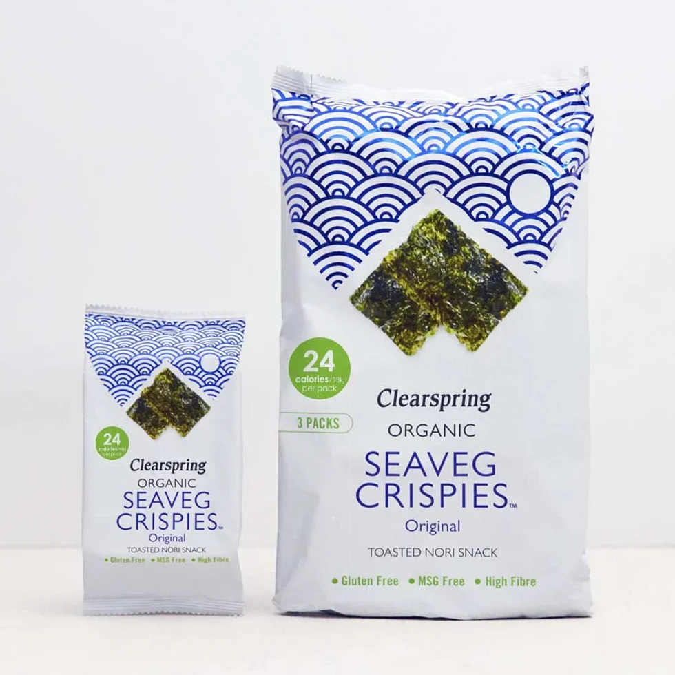 Clearspring Snack BIO Alga Nori Tostada 5 g