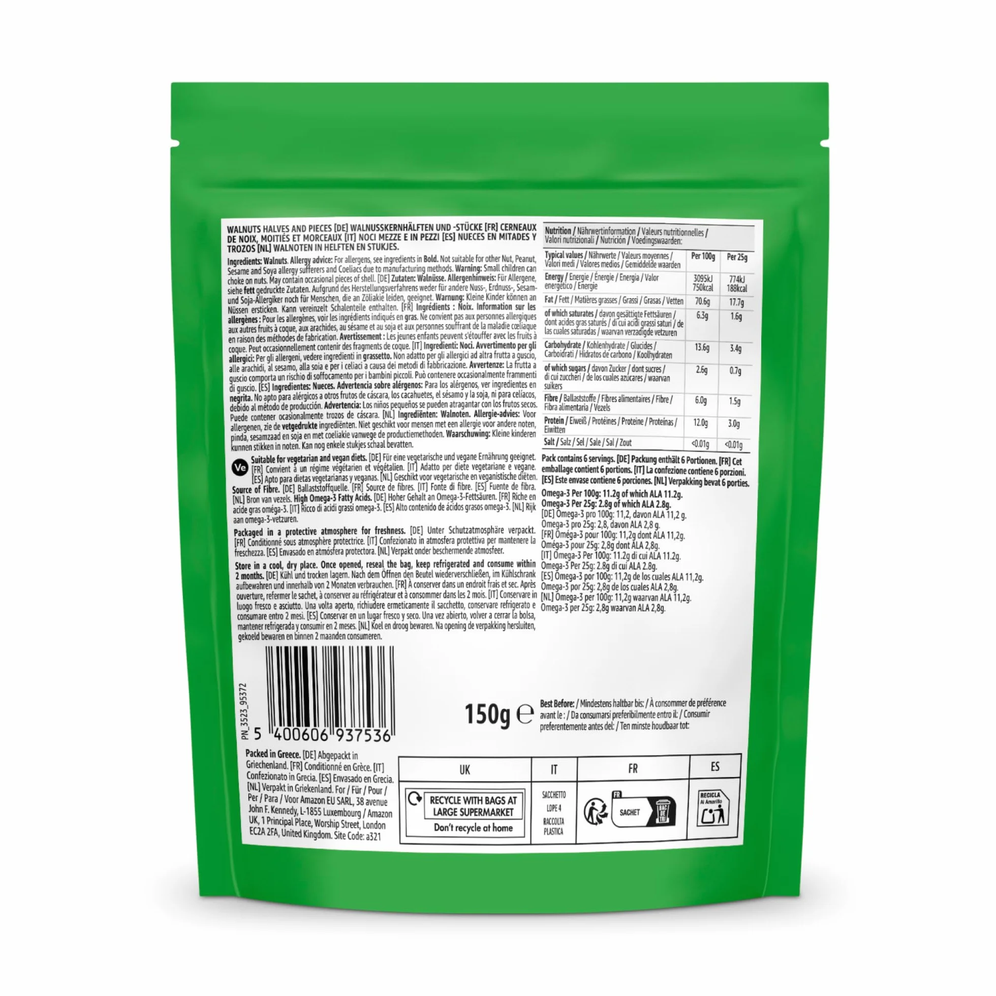 Amazon Nueces 150g