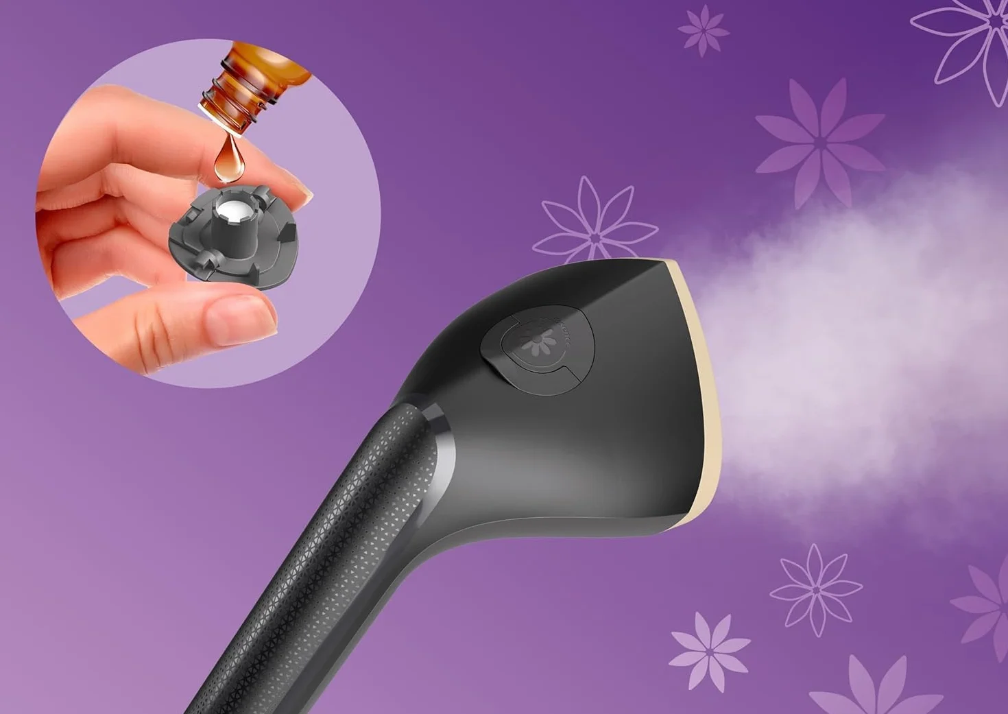 Philips Vaporizador para Ropa - 2000 W, 40 g/min de Vapor Contínuo, 3 Funciones de Vapor, Depósito de Agua de 2 Litros, Fácil Descalcificación, Amplia Placa de Vapor, Gris Oscuro (STE3170/80)