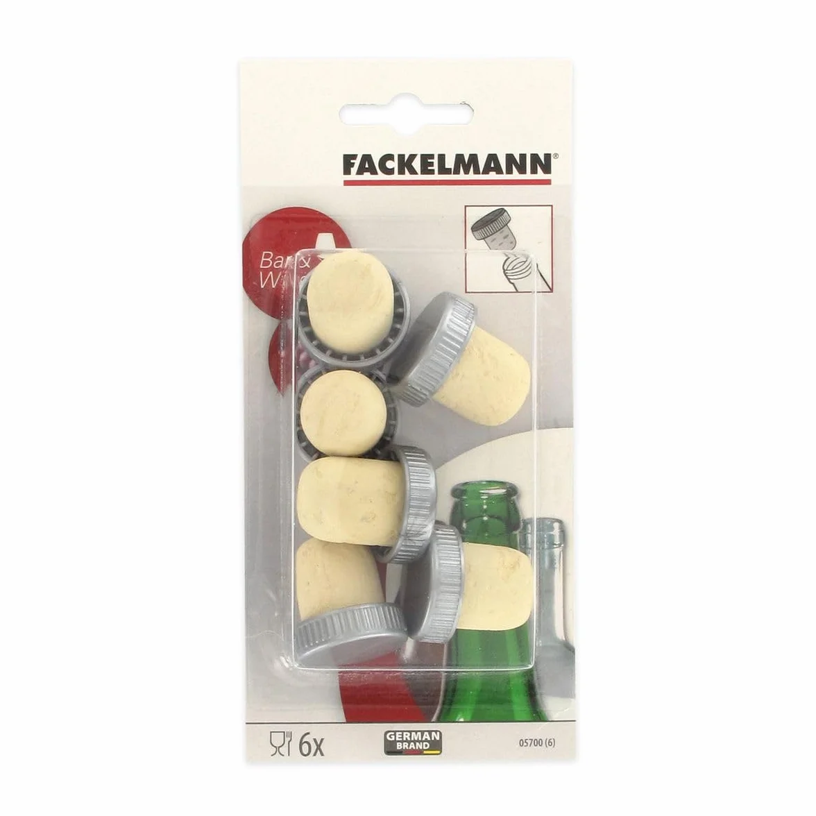 Fackelmann 05700 - Tapones de corcho