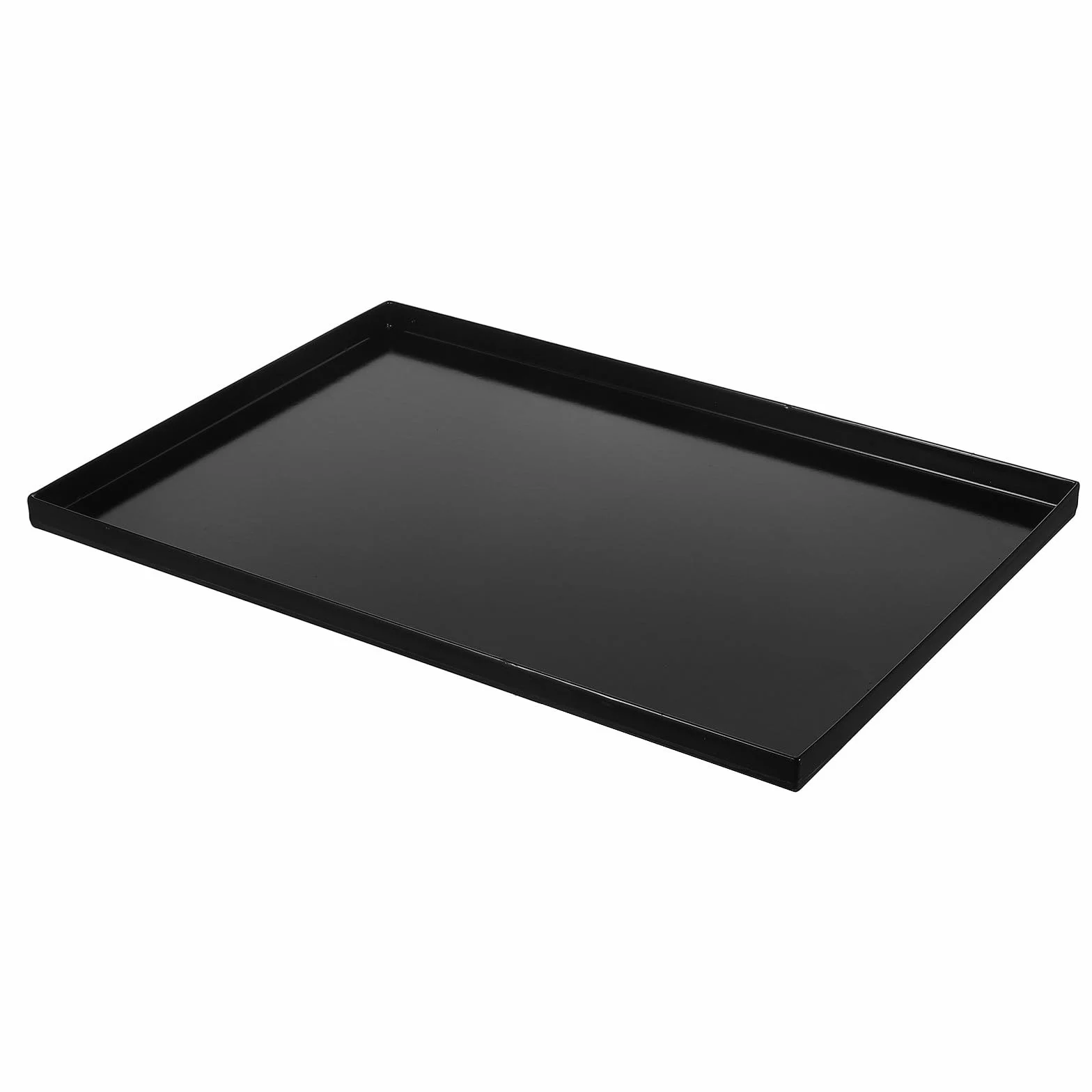 BESTOYARD Bandeja para Hornear Esmaltada Rectangular Resistente a Daños, Fácil de Limpiar, Adecuado para Cocina y Repostería, Bandeja Grande para Horno y Postres