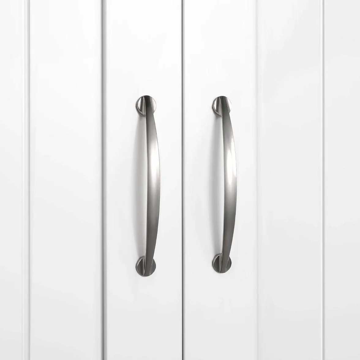 Yaheetech Armario de Baño Pared 59,5x31x59,5cm Mueble Baño Suspendido con Dos Puertas