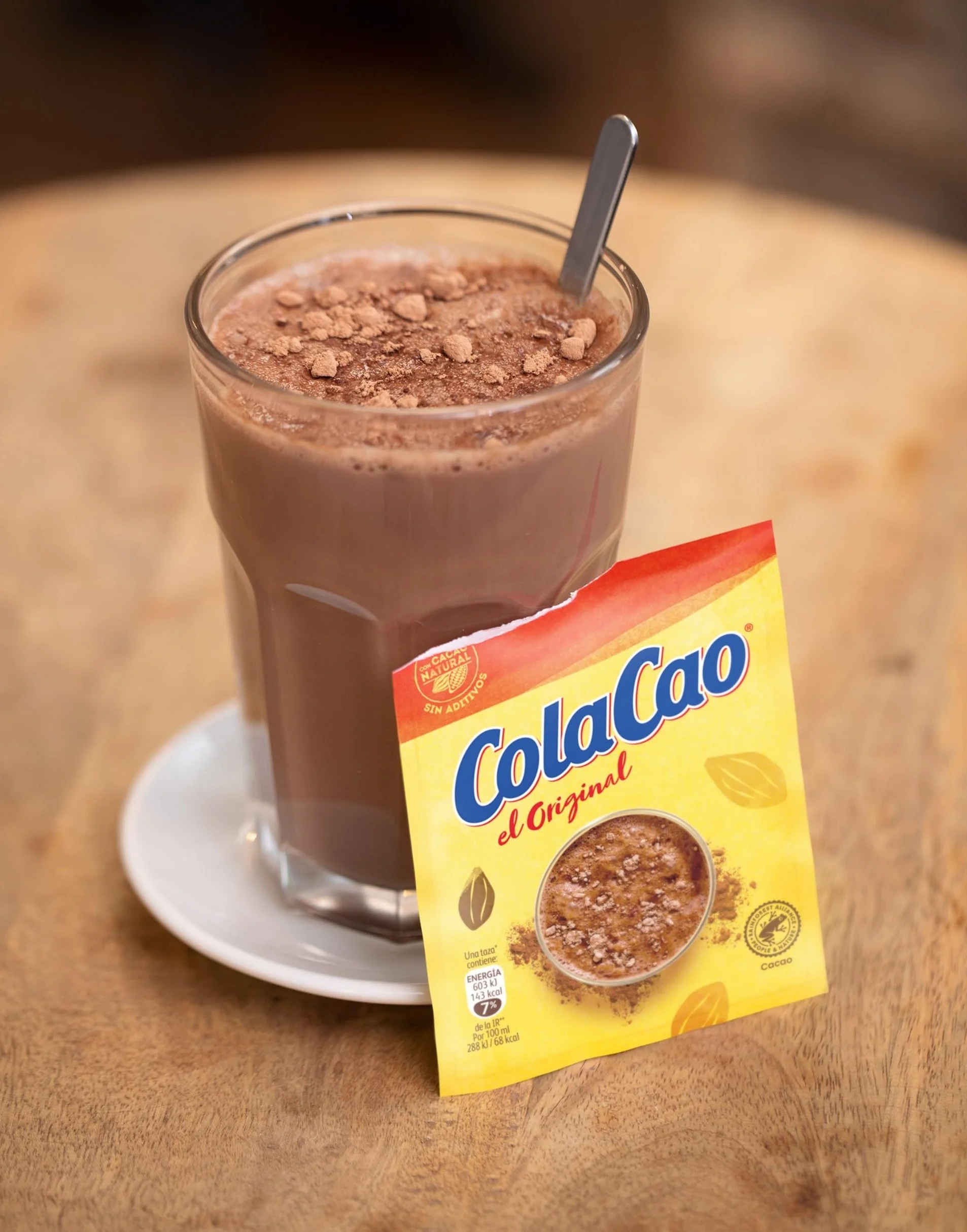 ColaCao Original Cacao Soluble Natural sin Aditivos 6 Sobres 96g