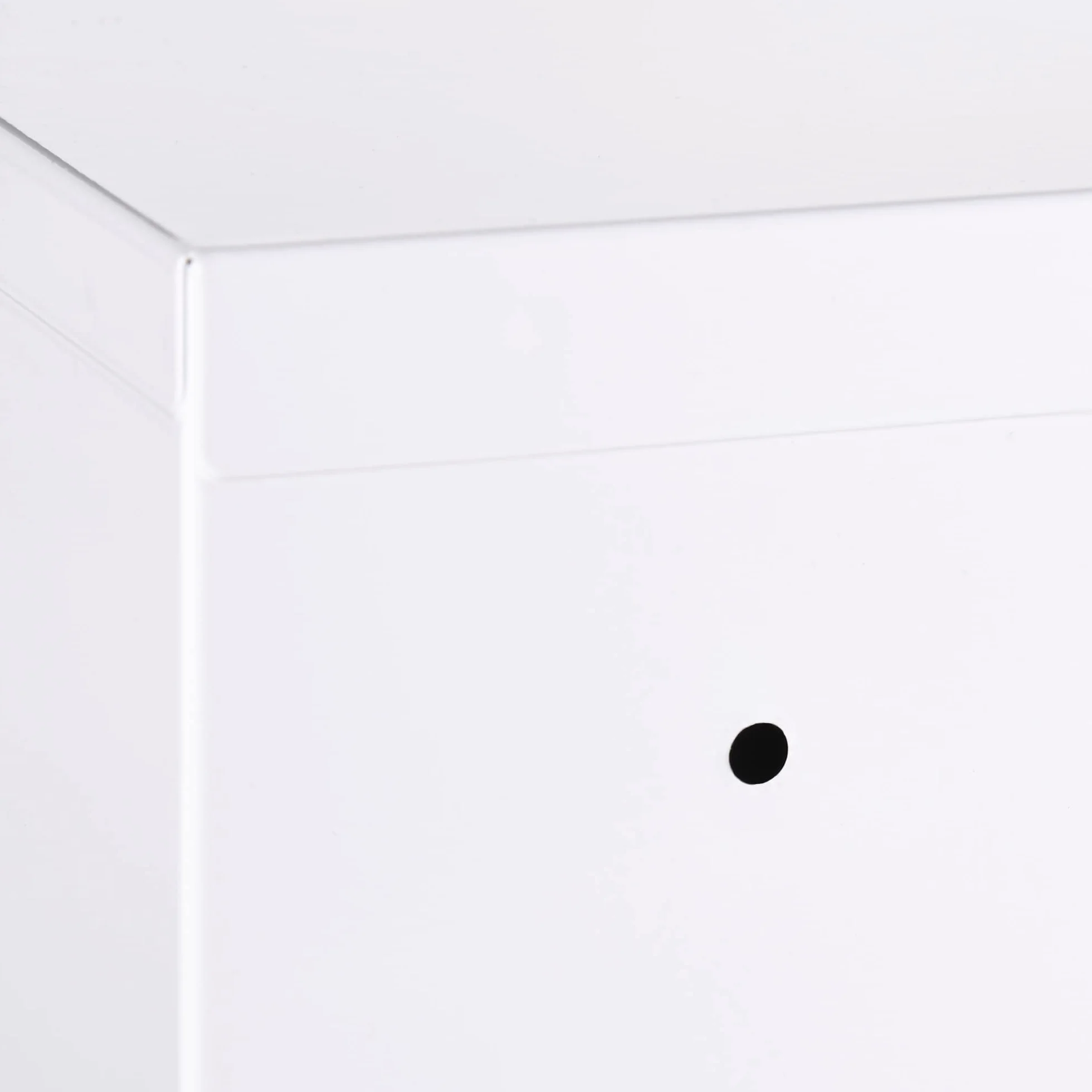 Kleankin Botiquín de Pared de Acero Primeros Auxilios 3 Niveles Armario Baño Cerradura 40x15x53,5 cm Blanco