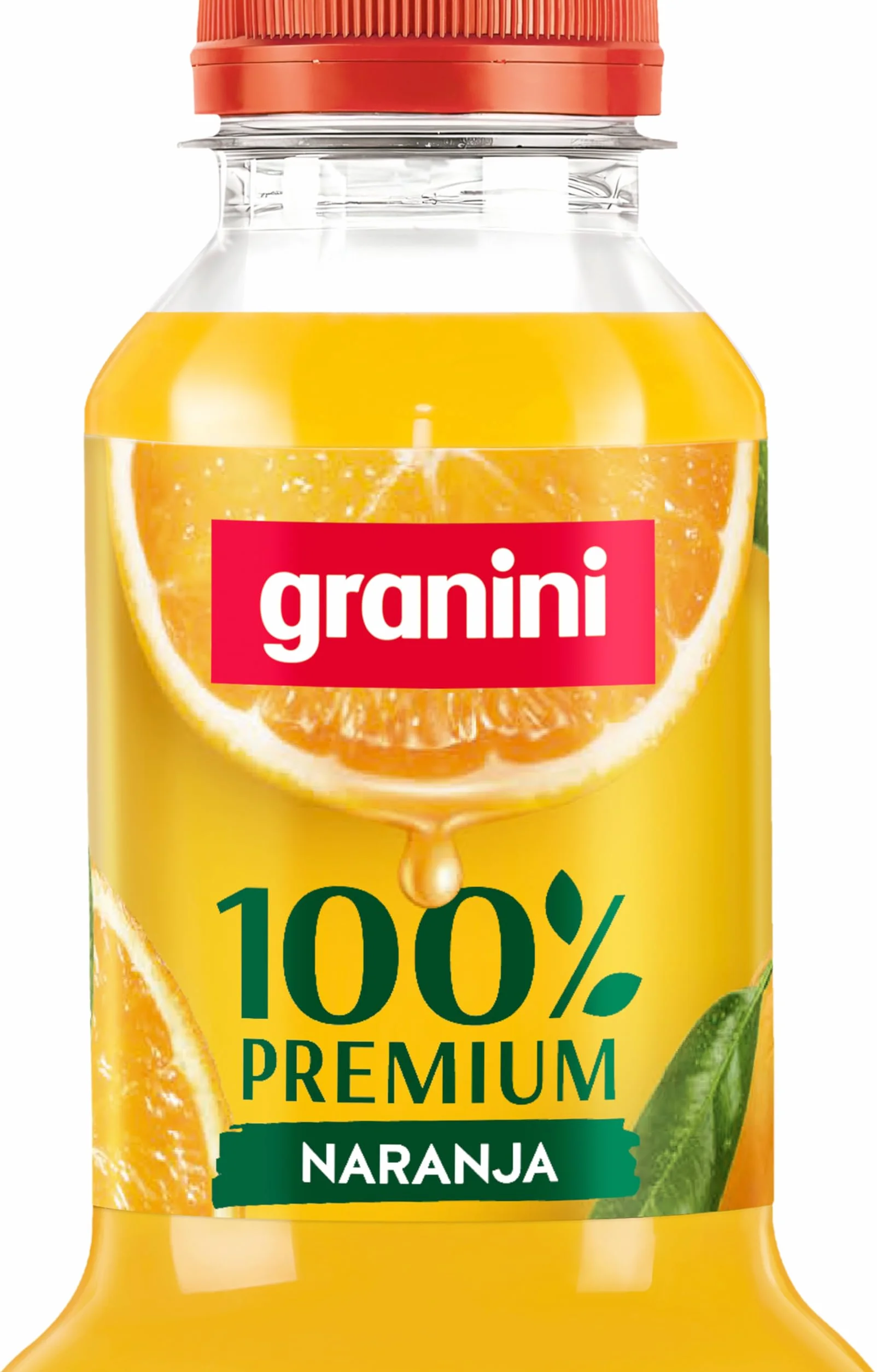 Granini Premium 100% Zumo de Naranja con Pulpa, 6 x 1L