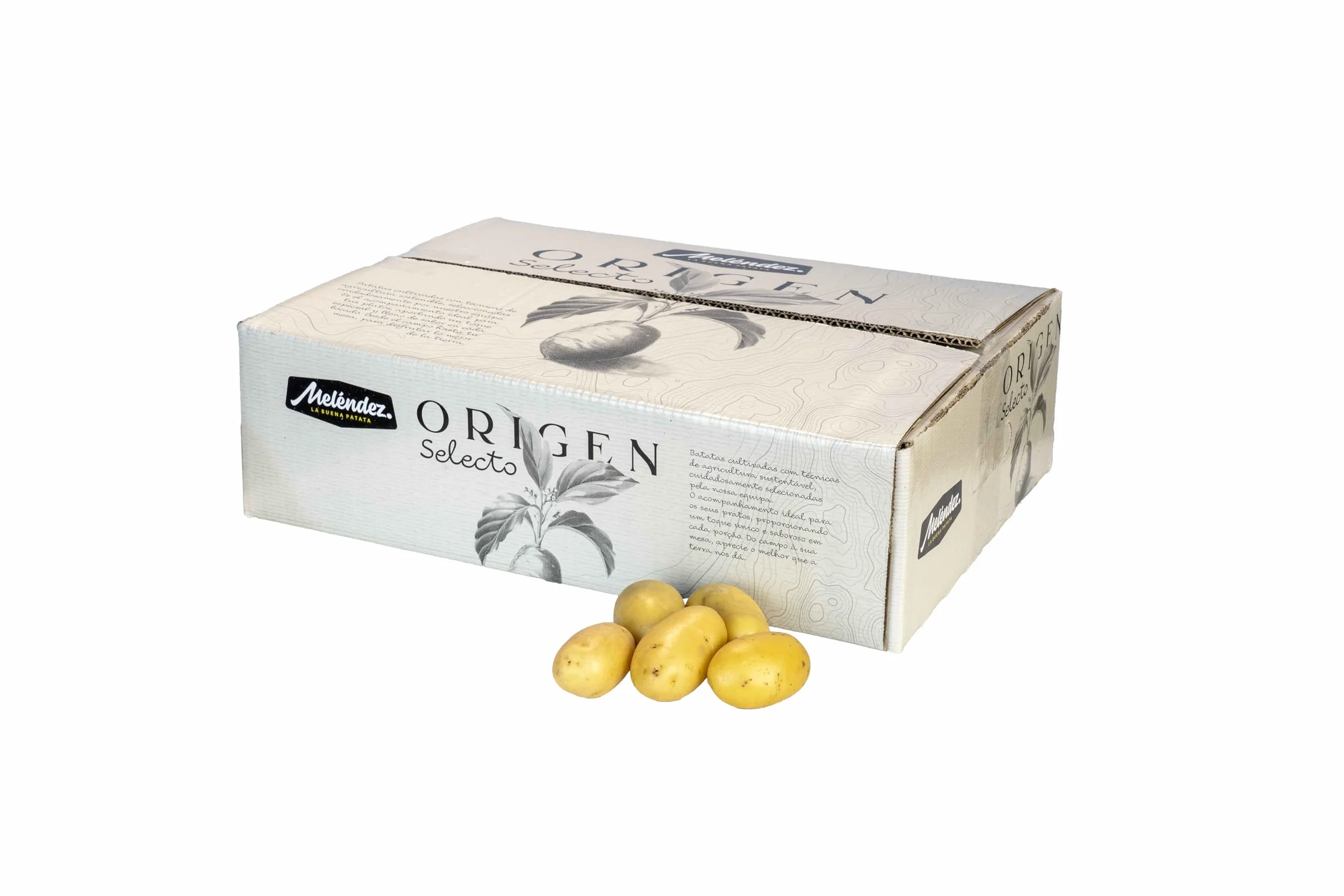 Patatas Meléndez Origen Selecto Baby 5kg - Carne Firme, Sabor Auténtico para Asar, Guisar y Microondas