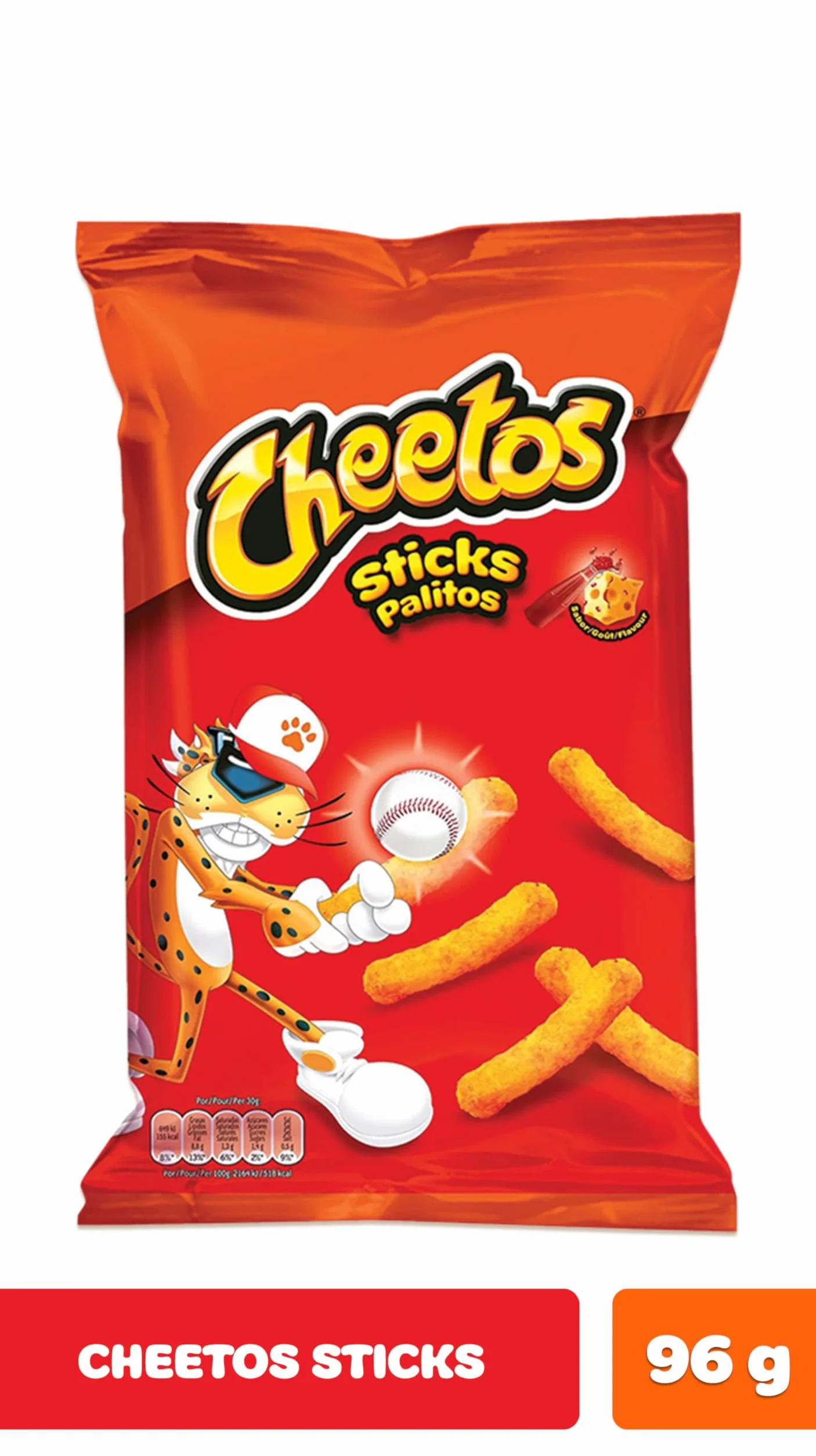 Cheetos Rizos Snack sabor Queso y Ketchup 96gr